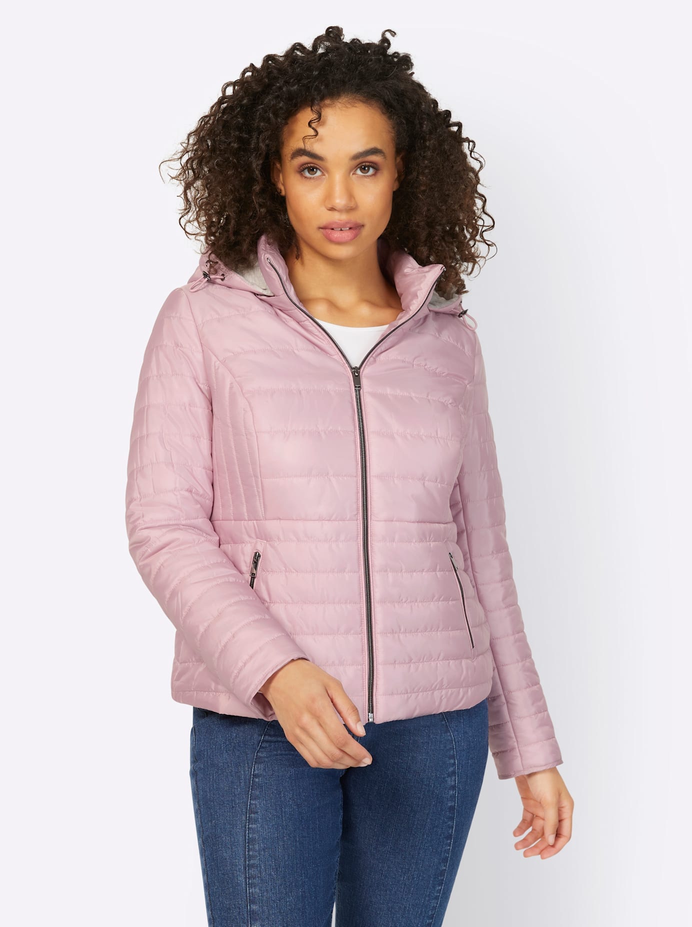 heine Steppjacke, mit Kapuze