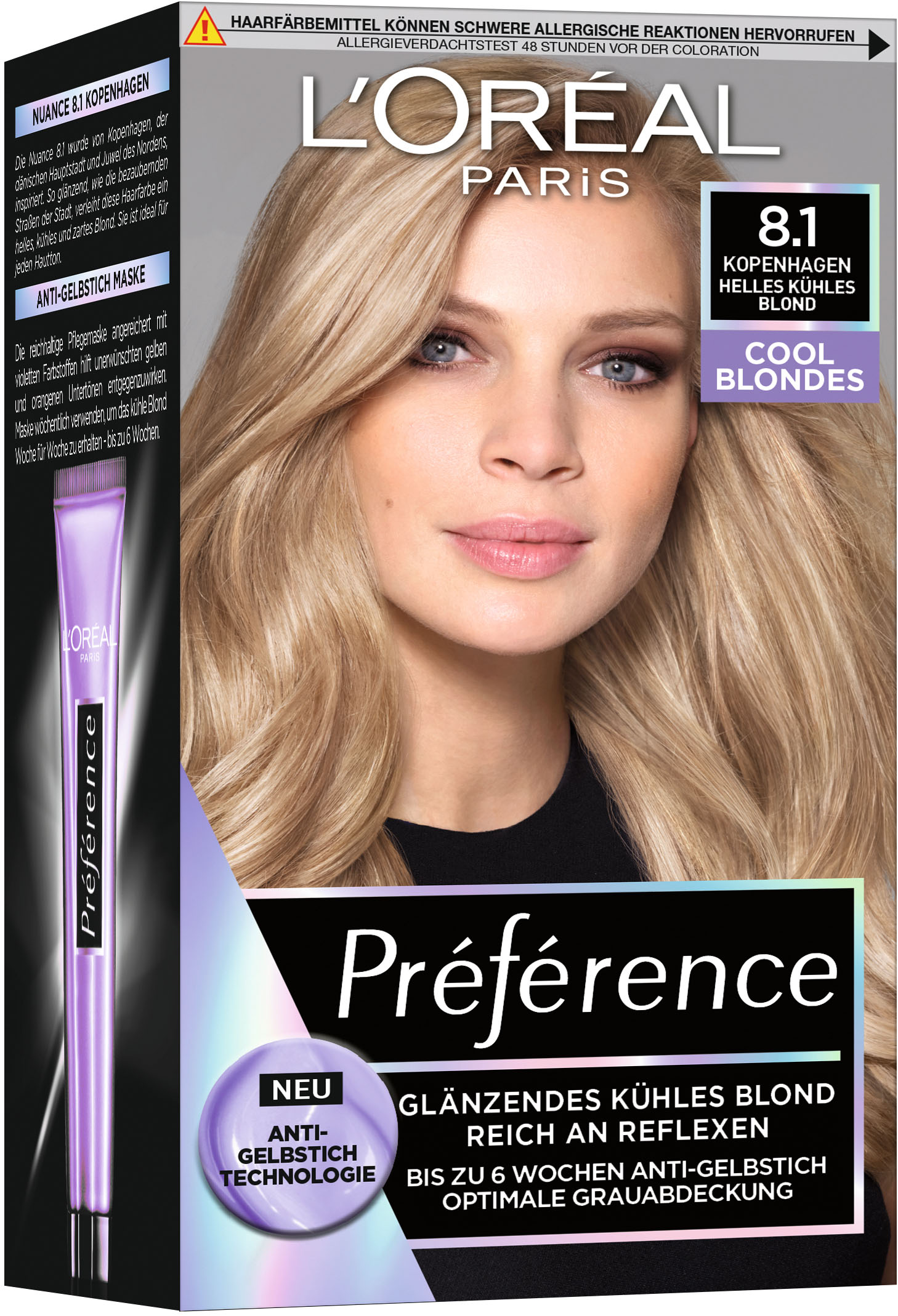 Thumbnail - LORÉAL PARIS Coloration "Préférence Cool Blondes" mit pflegender Formel