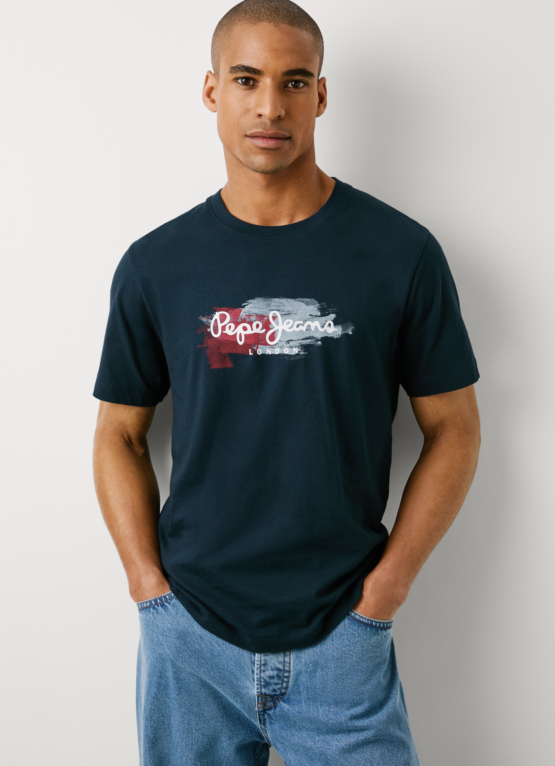 Pepe Jeans T-Shirt "TREY TEE" mit Rundhals im Regular Fit günstig online kaufen