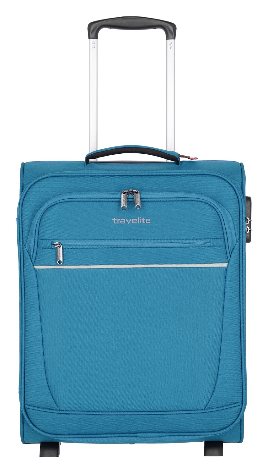 travelite "CABIN Bordtrolley, 52 cm" 39 l 2 Rollen Reisegepäck Handgepäck-Koffer Reisekoffer mit Zahlenschloss