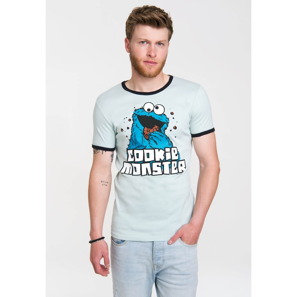 LOGOSHIRT T-Shirt »Cookie Monster«