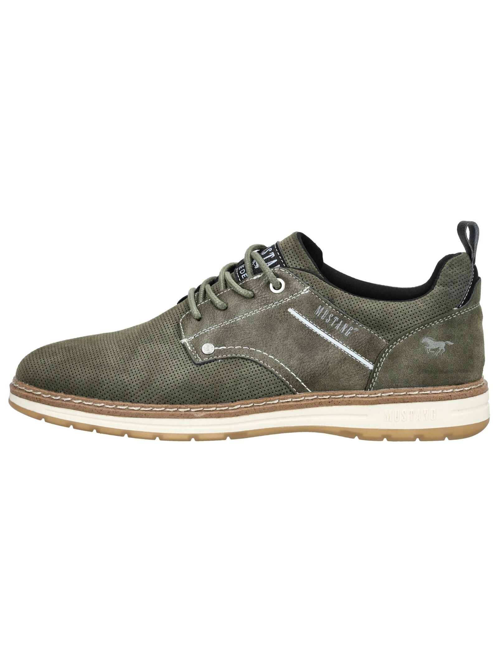 Mustang Shoes Schnürschuh »Mustang Shoes Halbschuhe Lederimitat«