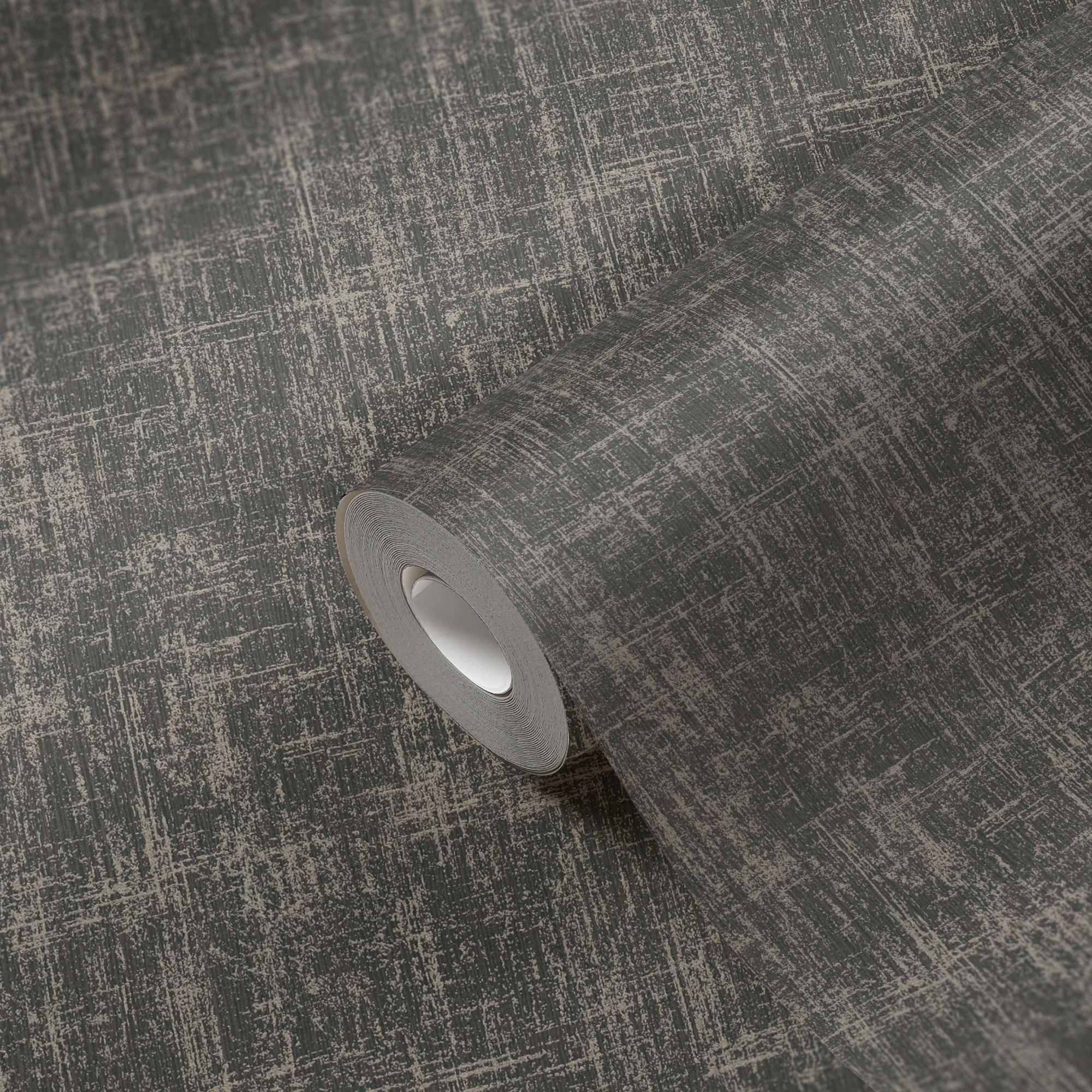 A.S. Création Vliestapete »Geo Effect«, metallic-Metall-Effekte-leicht glänzend, Uni Tapete Metallic Tapeten Wohnzimmer Schlafzimmer Küche Flur Design