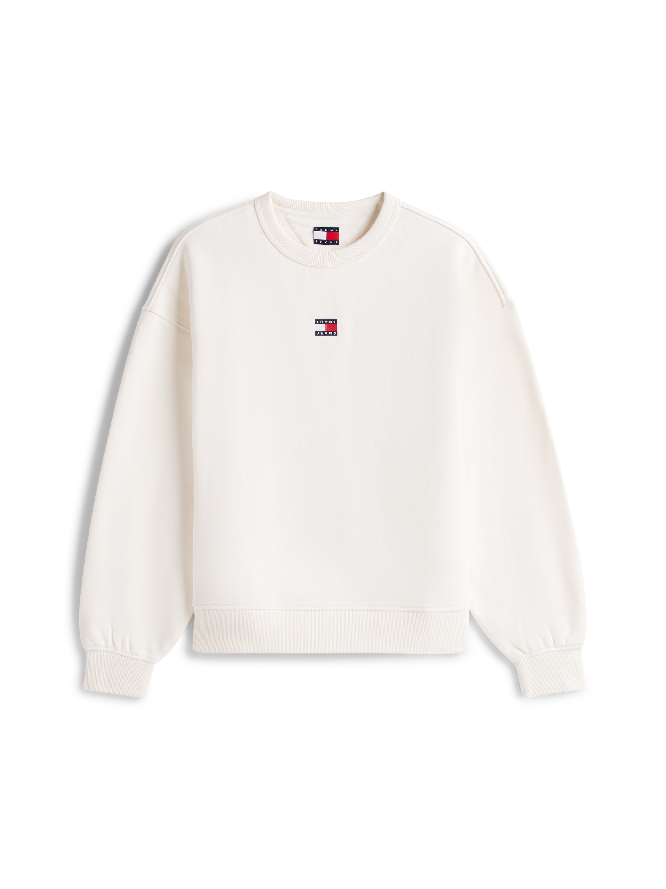 Tommy Jeans TJW BXY Badge Sweatshirt Ancient White XL 3