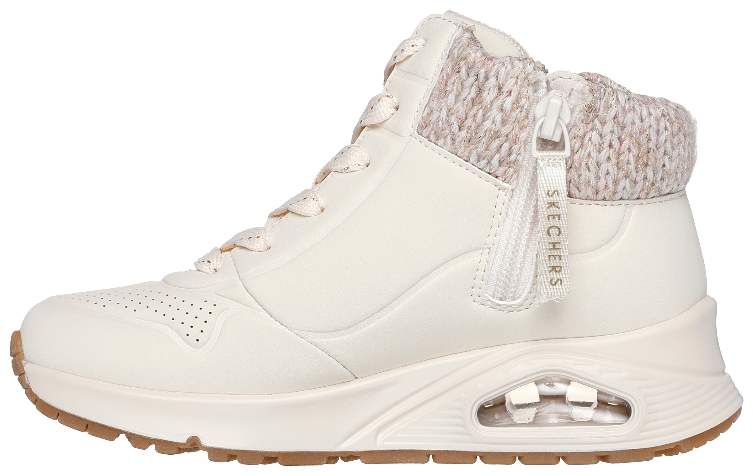 Skechers Kids Sneaker »Uno Gen1 - Darling Daze«, Schnürboots, Winterstiefel, High Top Sneaker mit Warmfutter