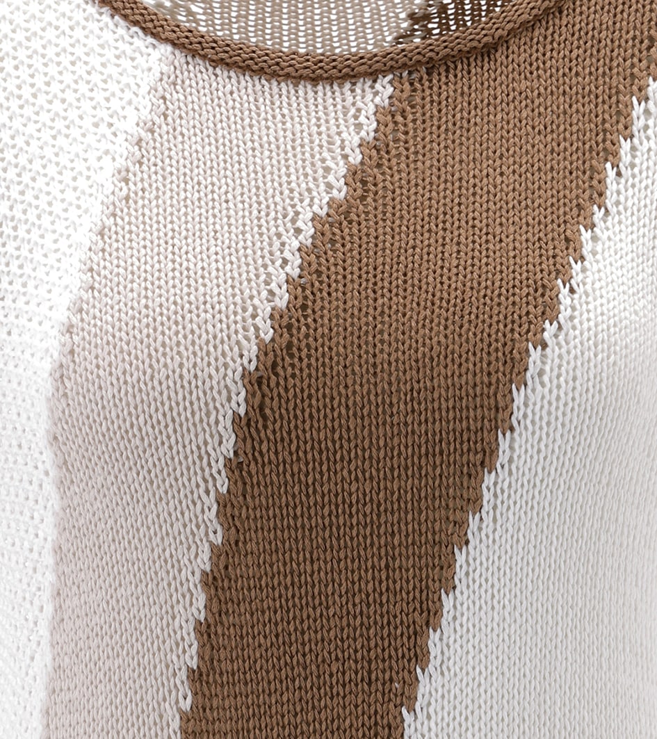 Aniston SELECTED Strickpullover mit Rollkante am Rundhalsausschnitt