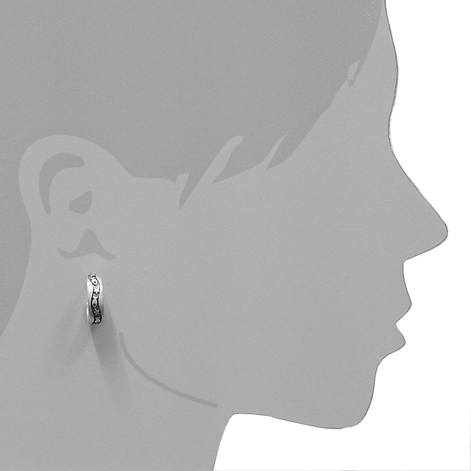 OSTSEE-SCHMUCK Paar Ohrstecker »Ostsee-Schmuck Ohrstecker Fisch & Stern Ohrstecker Fisch & Stern«, (2 tlg.)