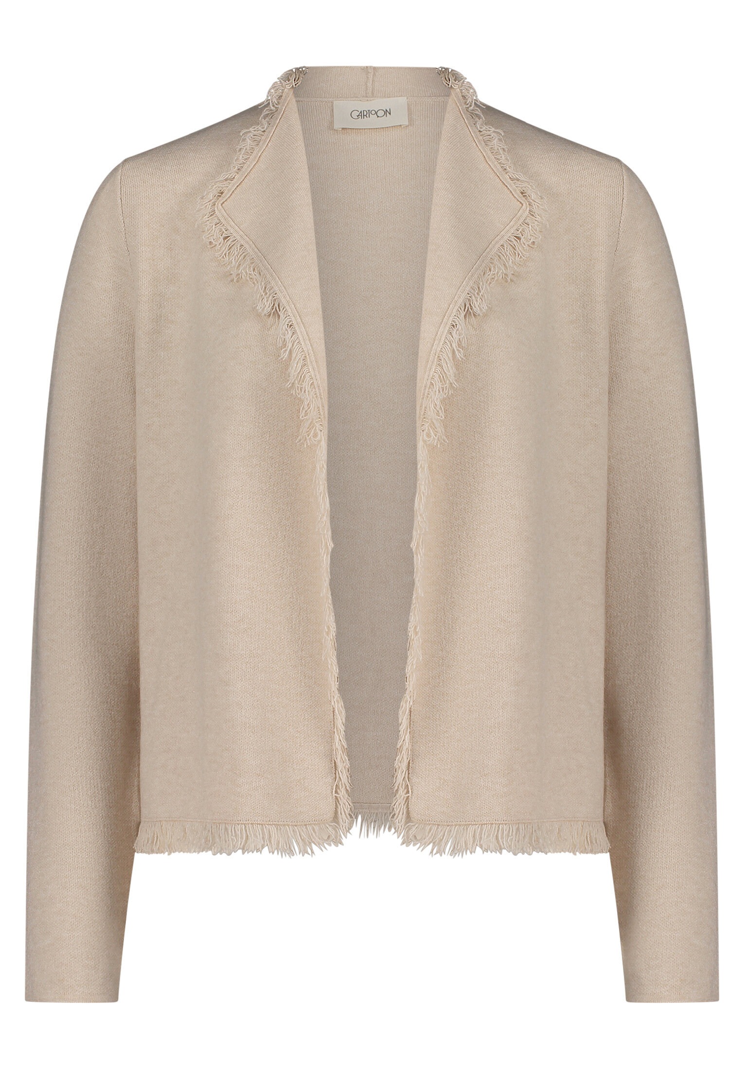 Cartoon Strickjacke »Damen mit Fransen« 1 Stk.