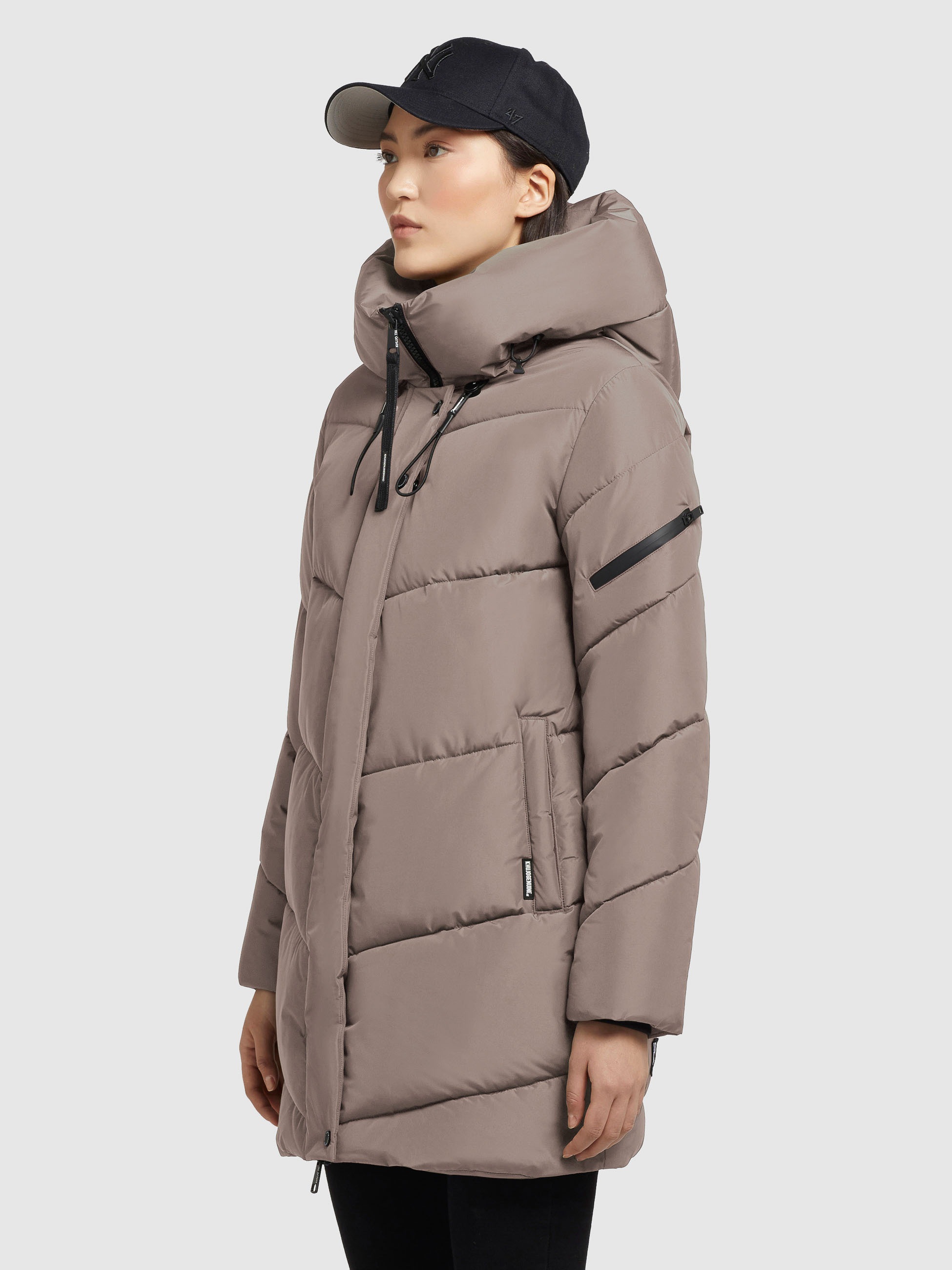 khujo Steppjacke »JORDIS4«, (1 St.), mit Kapuze