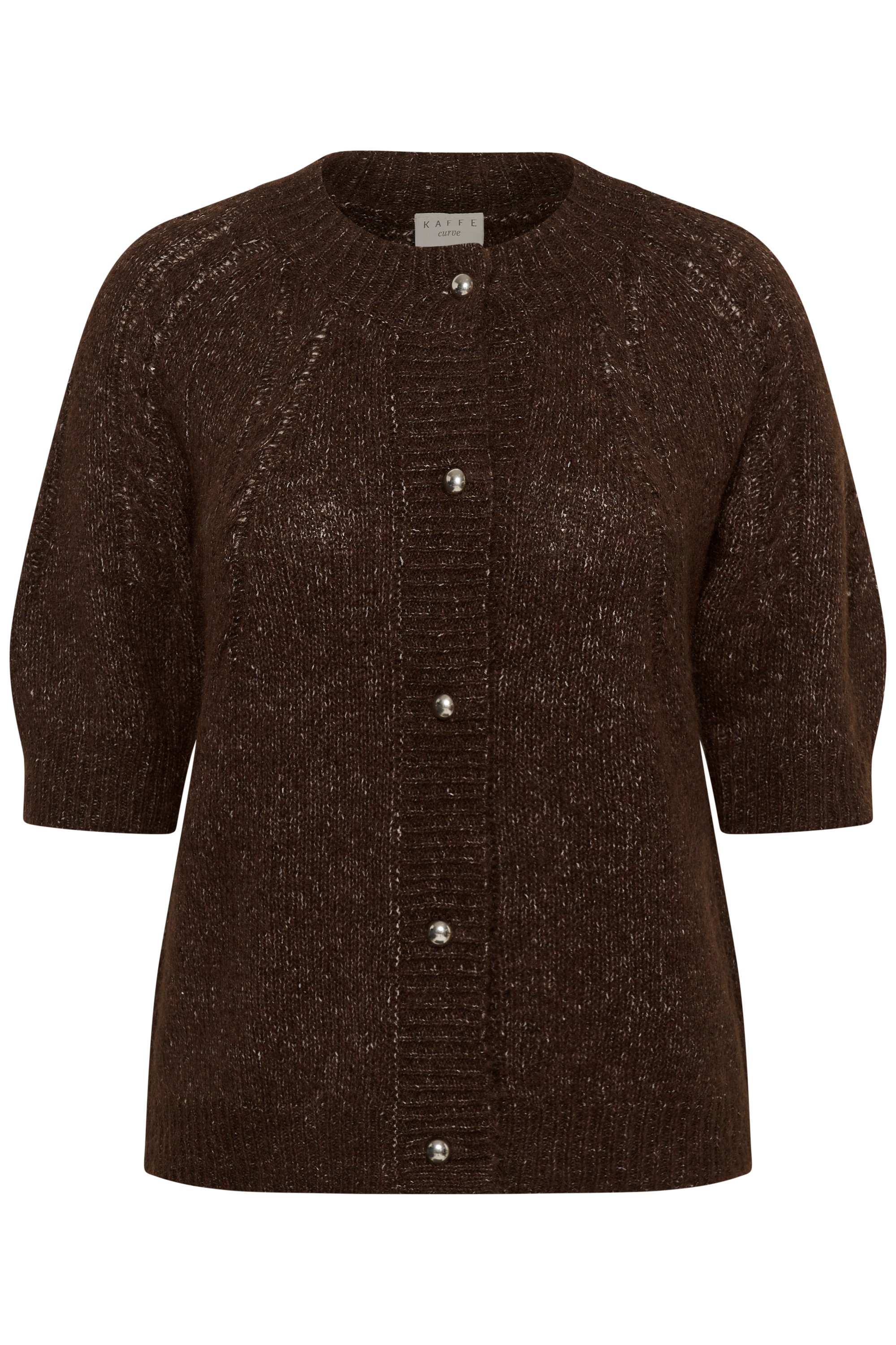 KAFFE Curve Strickjacke "Damen Strickjacke KCciony"