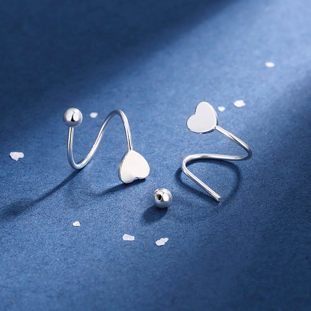 Firetti Paar Ohrstecker »Schmuck Geschenk Silber 925 Ohrschmuck Ohrringe Herzen«, Made in Germany