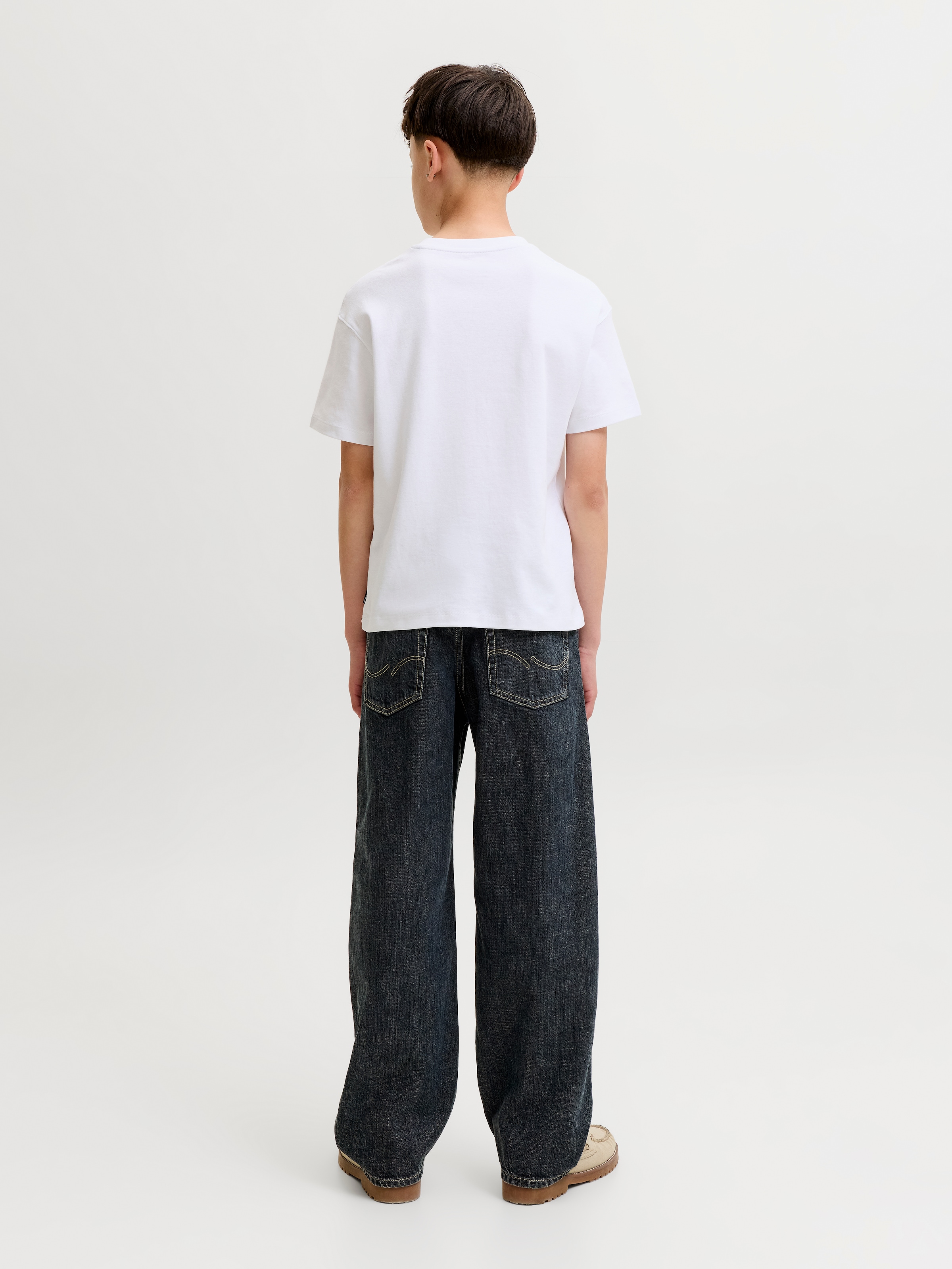 Jack & Jones Junior Relax-fit-Jeans »JJIALEX JJORIGINAL AKM 197 SN JNR« Baumwolle, relaxed fit