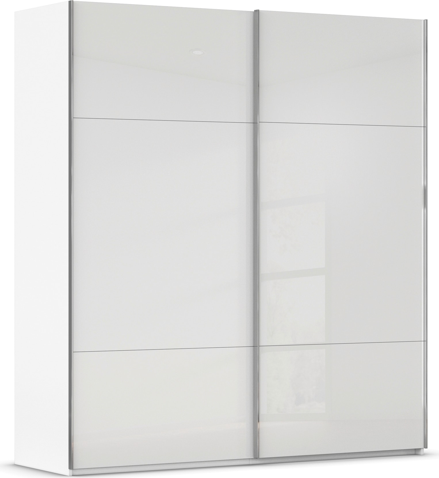 rauch Schwebetürenschrank "Kleiderschrank Schrank Garderobe Schlafzimmerschrank CONTIDO" 3 verschiedene Ausstattungen BASIC/CLASSIC/PREMIUM, aus hochwertigem Material in 6 Breiten 2 Griff-Farben MADE IN GERMANY