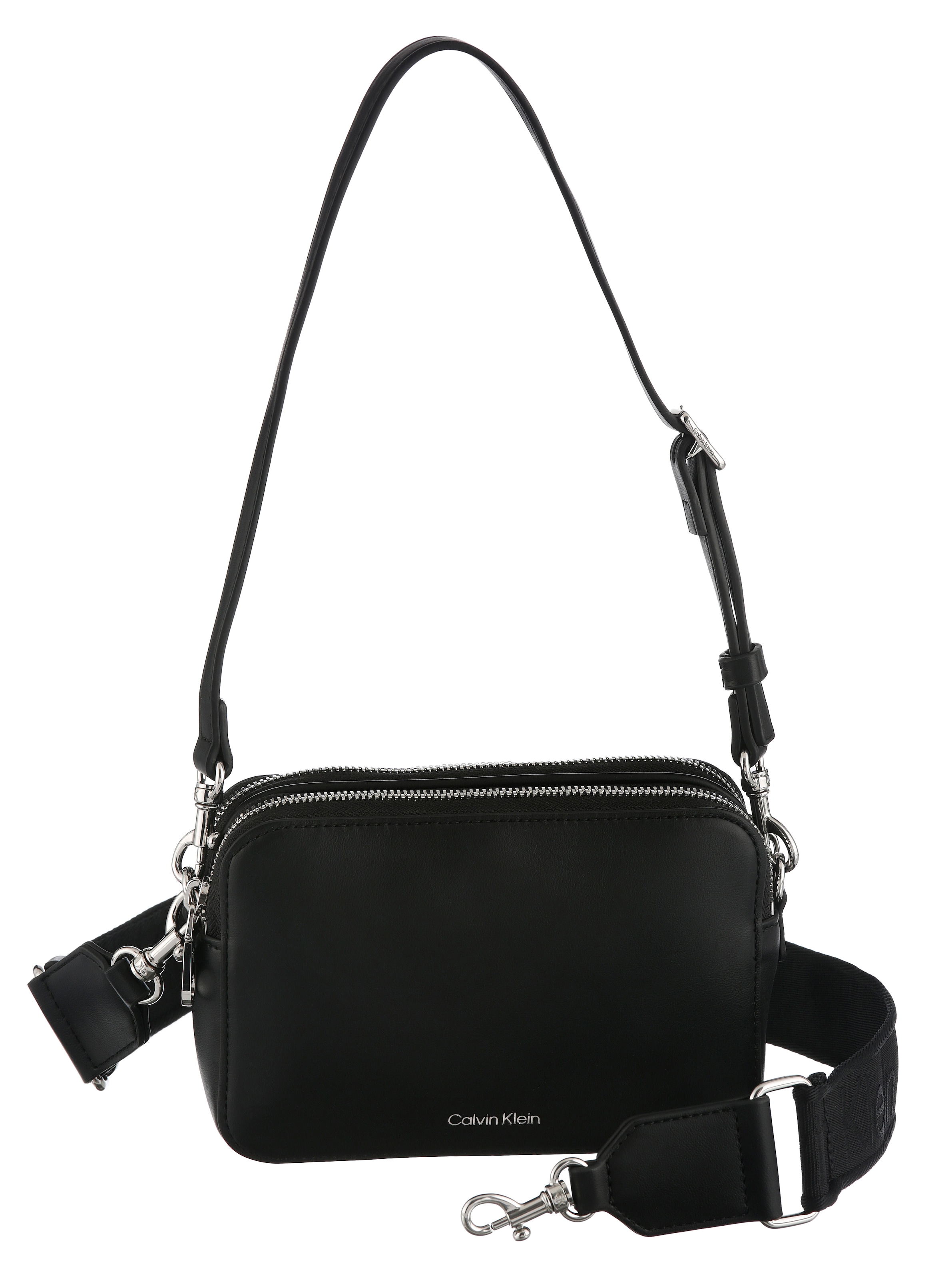 Calvin Klein Mini Bag "WEBBING DOUBLE STRAP CAMERA BAG" kleine Schultertasc günstig online kaufen