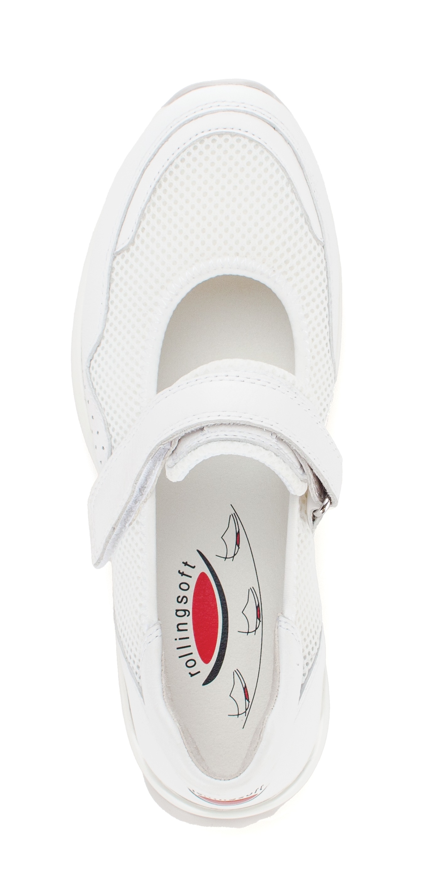 Gabor RollingSoft Low Sneaker White 40 3