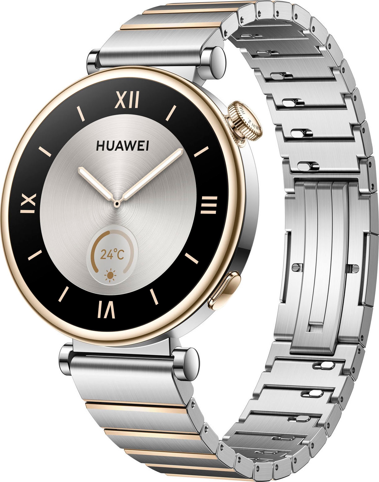 Huawei Smartwatch »Watch BAUR (weißes GT4 Lederarmband) 41mm«, 