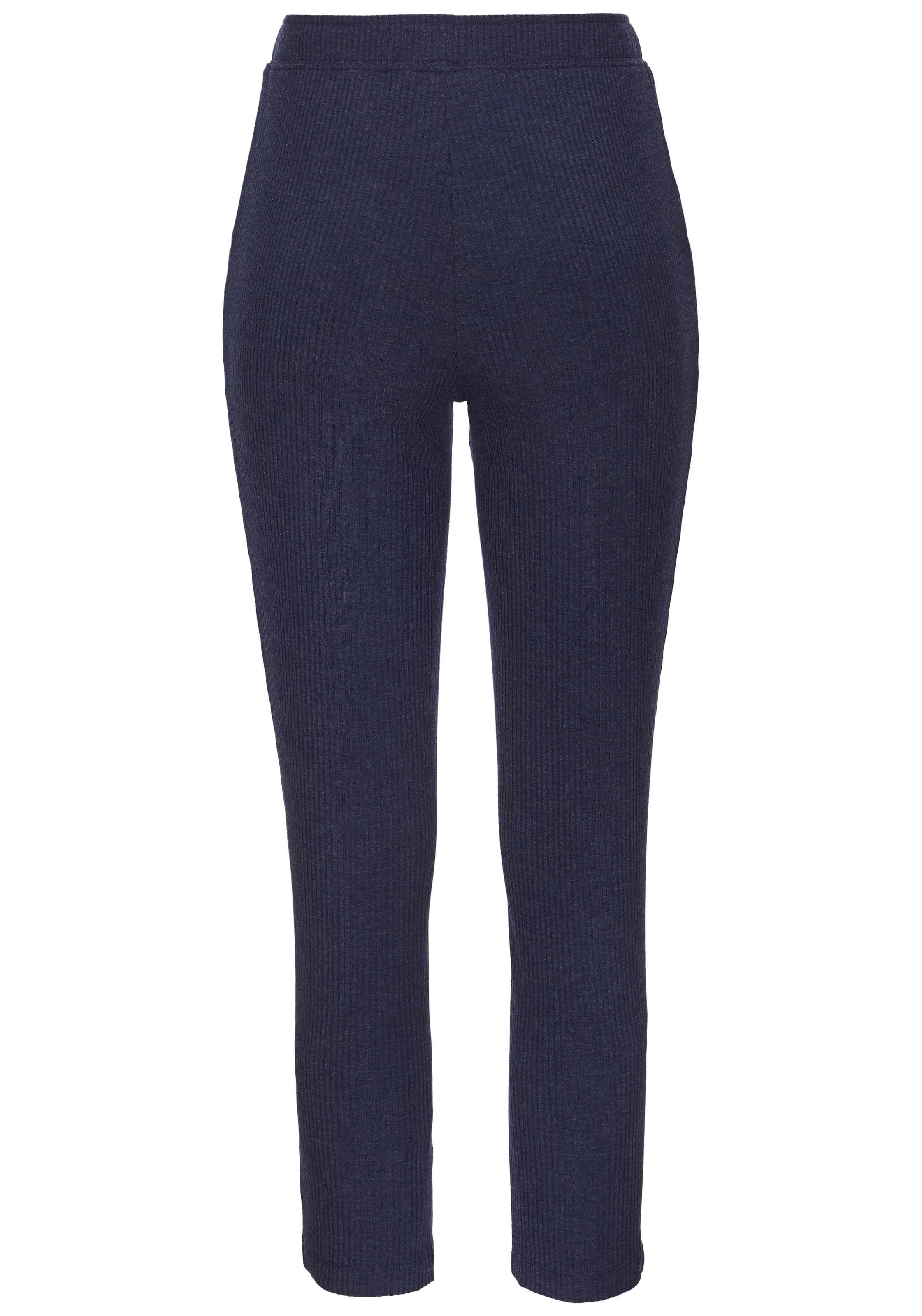 s.Oliver Pyjamahose, Aus weicher Rippqualität