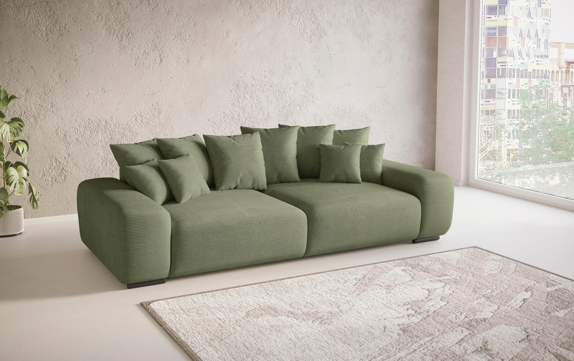 Mr. Couch Big-Sofa "Sundance, B/T 302/137 cm", Dauerschläfer günstig online kaufen