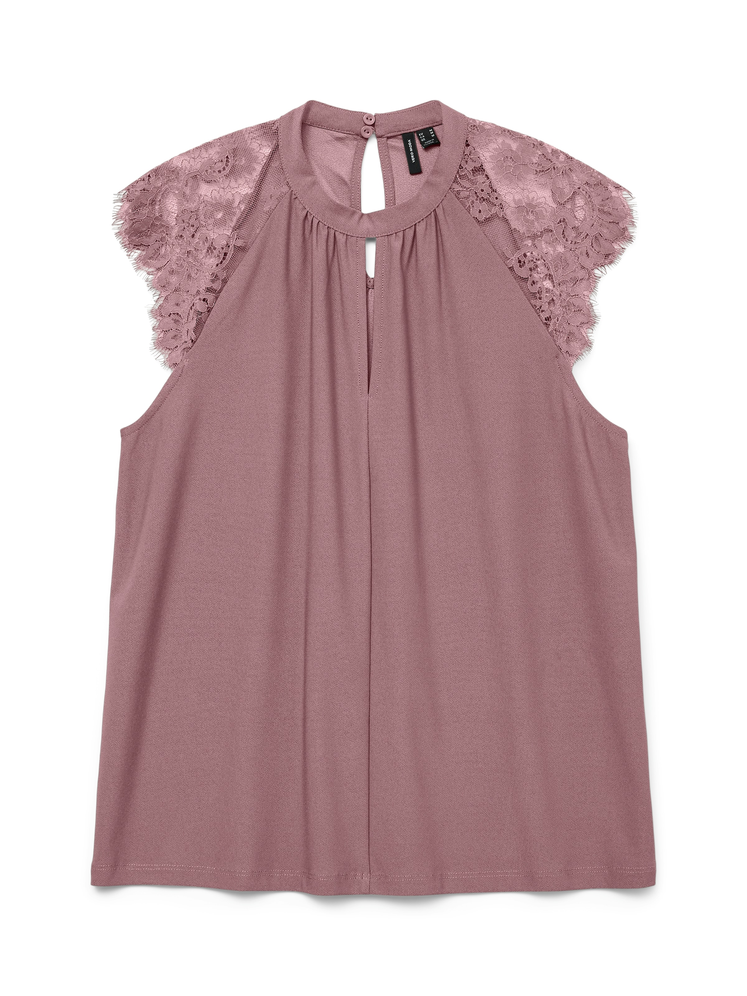 Vero Moda Spitzentop »VMMILLA SL LACE TEE«