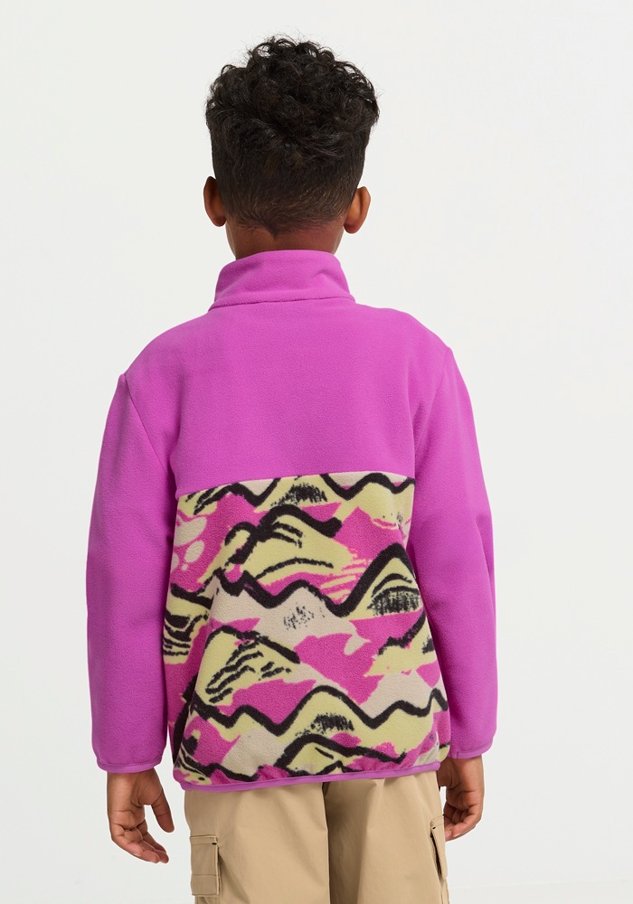 Jack Wolfskin Fleecejacke »PAW ERA 100 PRINT FZ K« Atmungsaktiv, leicht, Übergangsjacke