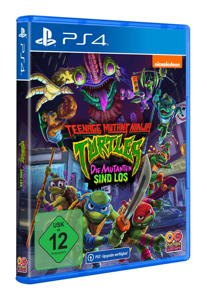 Outright Games Spielesoftware »TMNT - Teenage Mutant Ninja Turtles: Die Mutanten sind los«, PlayStation 4