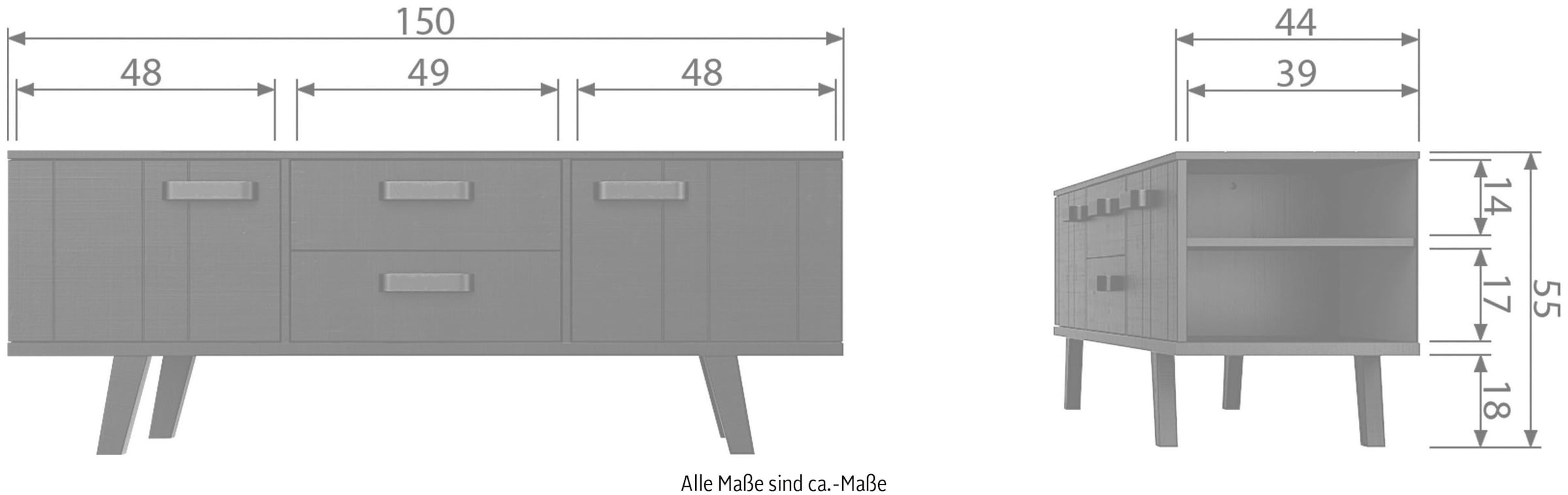 BePureHome TV-Board »Watch«