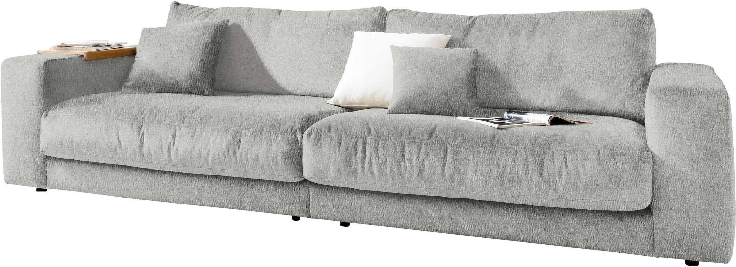 3C Candy Big-Sofa "Enisa II", incl. 1 Flatterkissen, Wahlweise mit Flecken-Schutz-Bezug Easy care