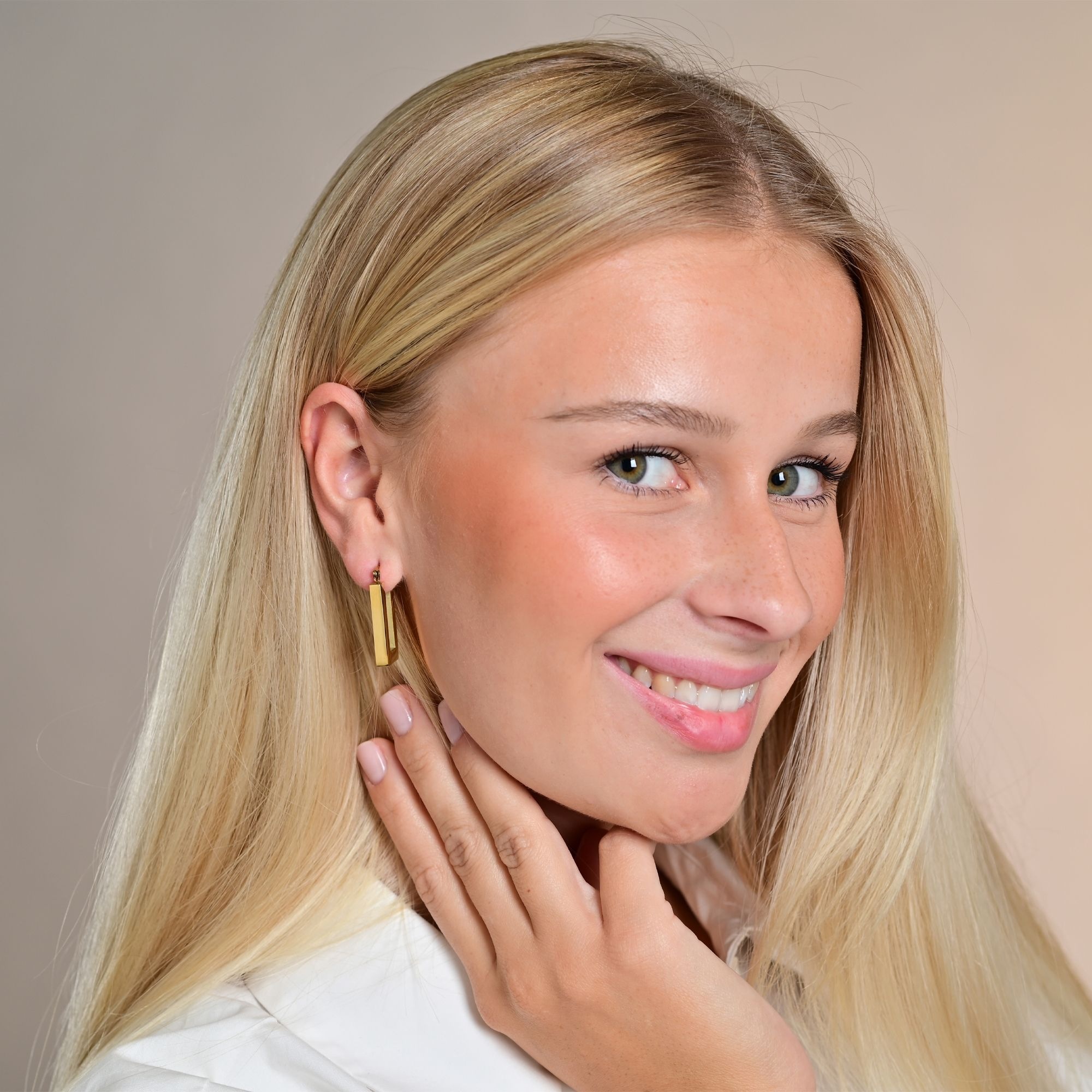Adelia´s Paar Creolen "Ohrringe – Creole aus Edelstahl" Ein kleines Geschenk mit großer Wirkung