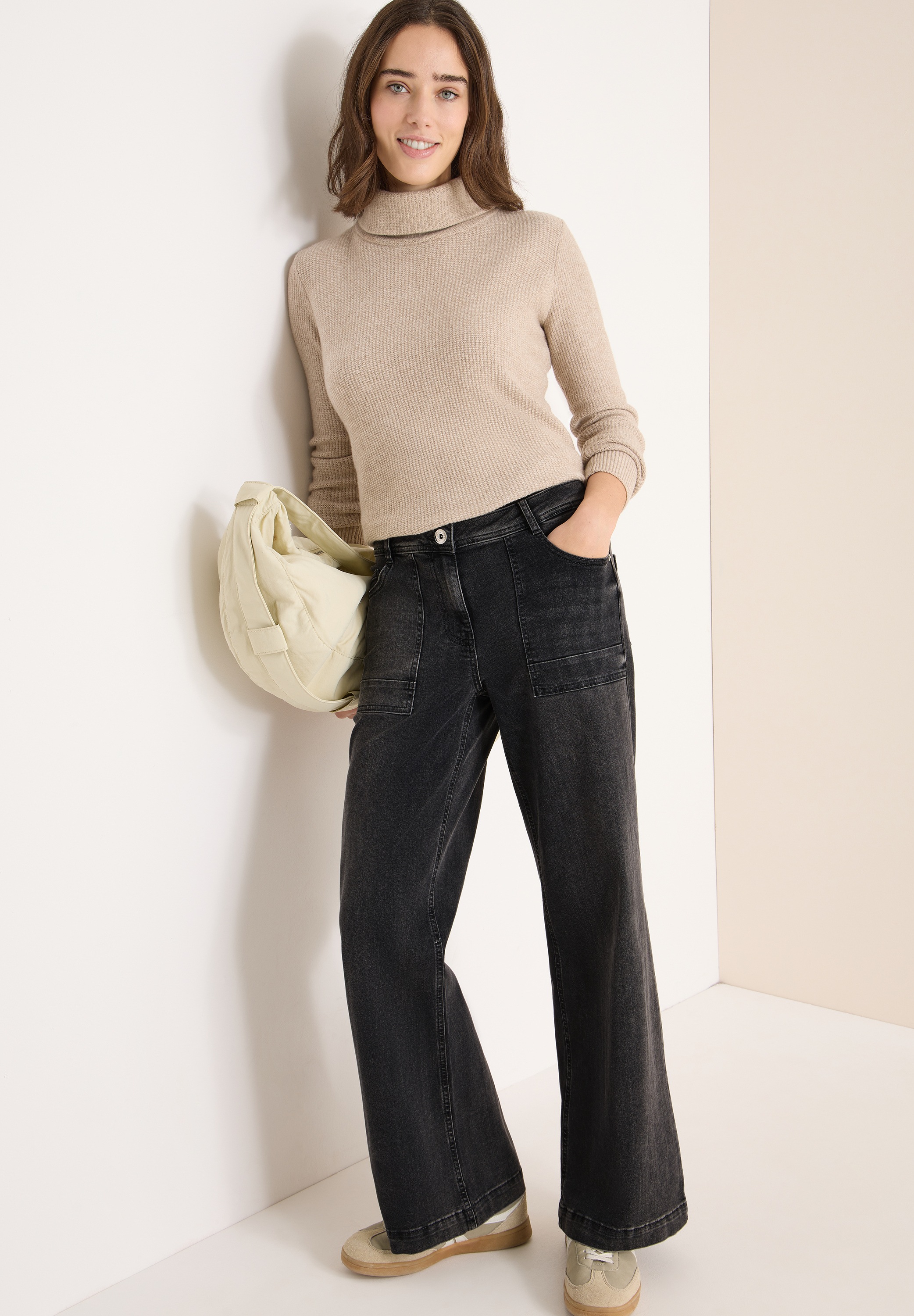 Cecil Weite Jeans im Loose Fit und 5-Pocket-Form