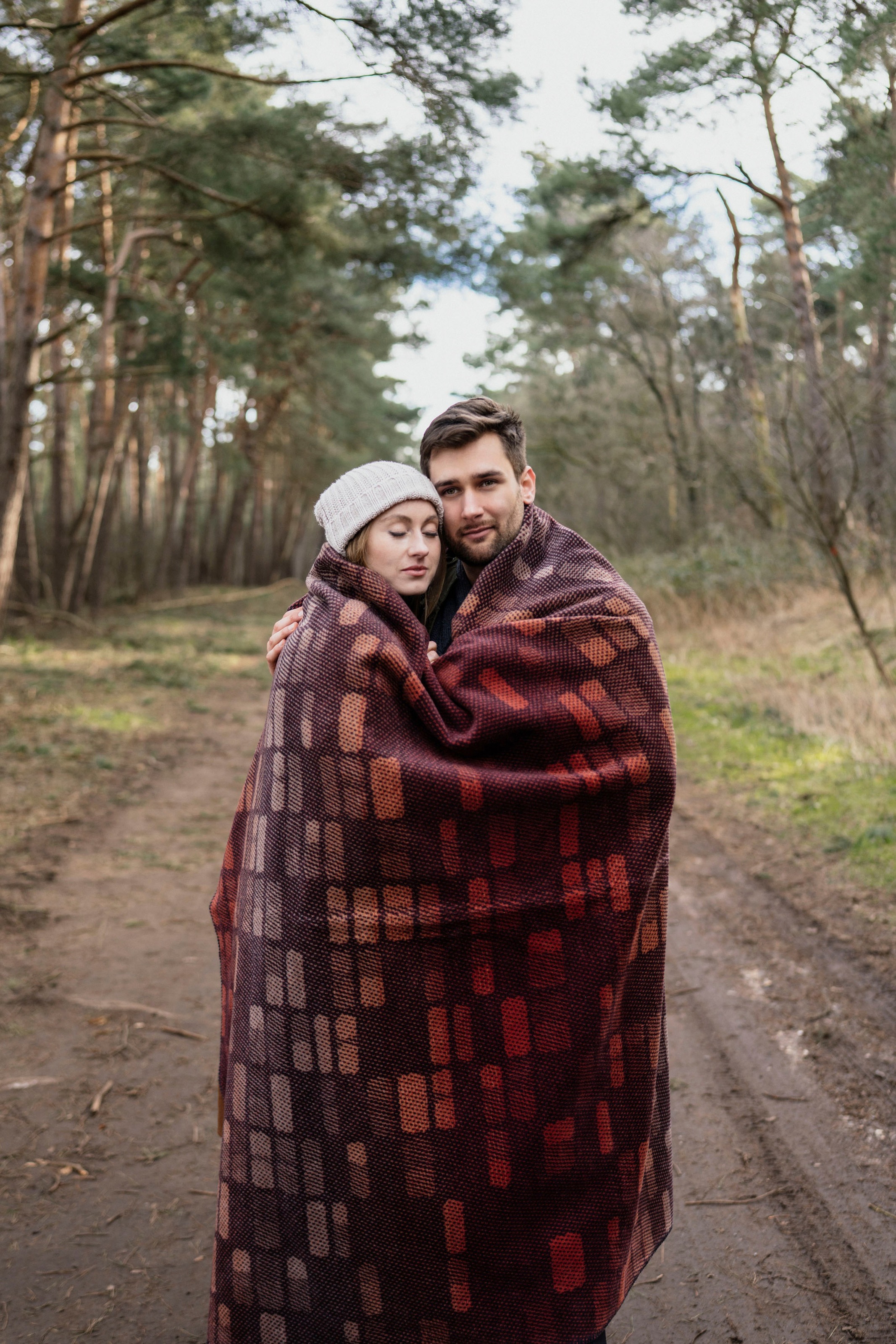 IBENA Wohndecke »Arica«, im Kachel-Design, Kuscheldecke