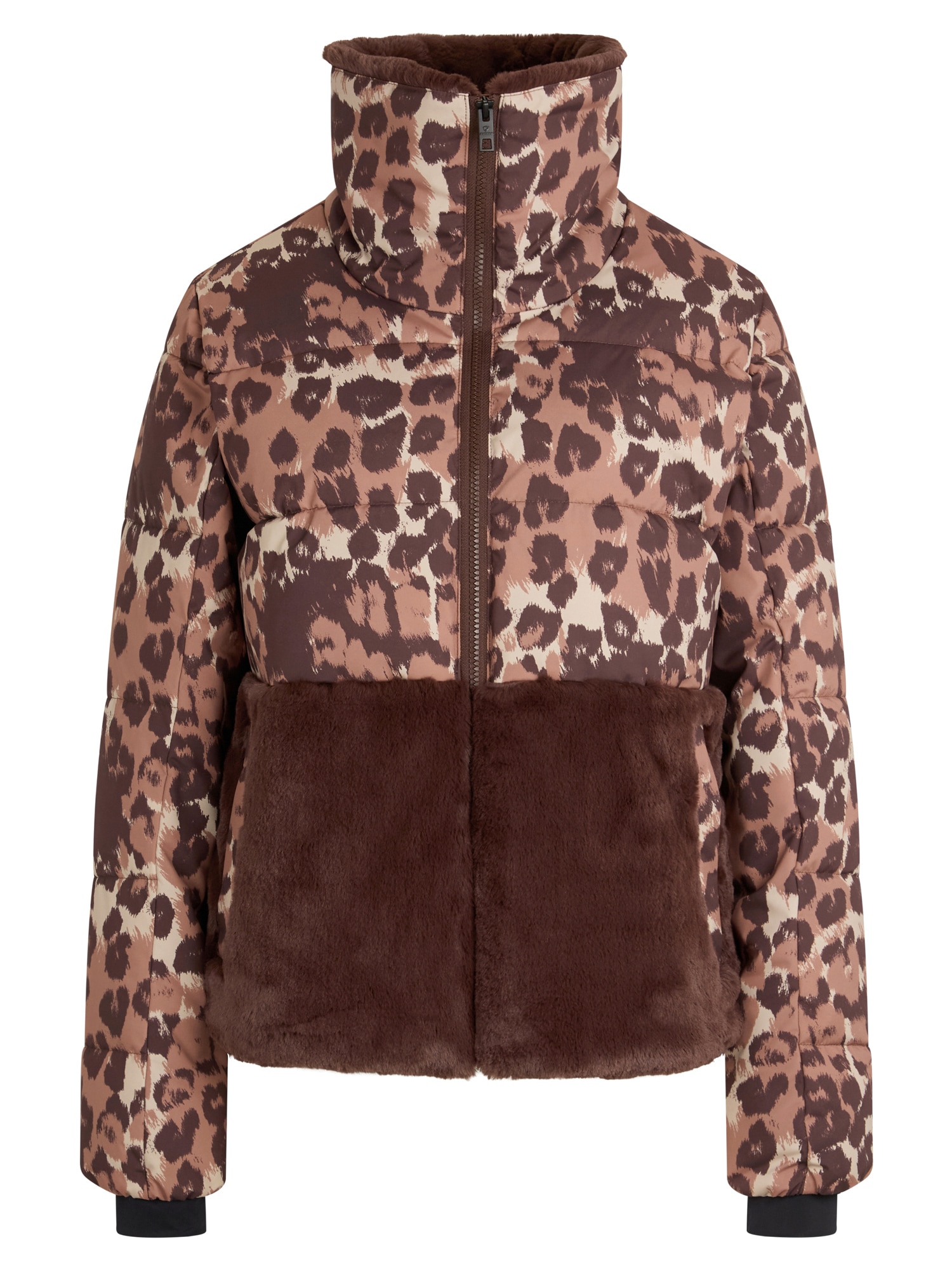 Ziener Winterjacke "TAYLIE-Z WEATHERSHIELD DAMEN" wasser- und windabweisend, warm, hoher kuschliger Kragen