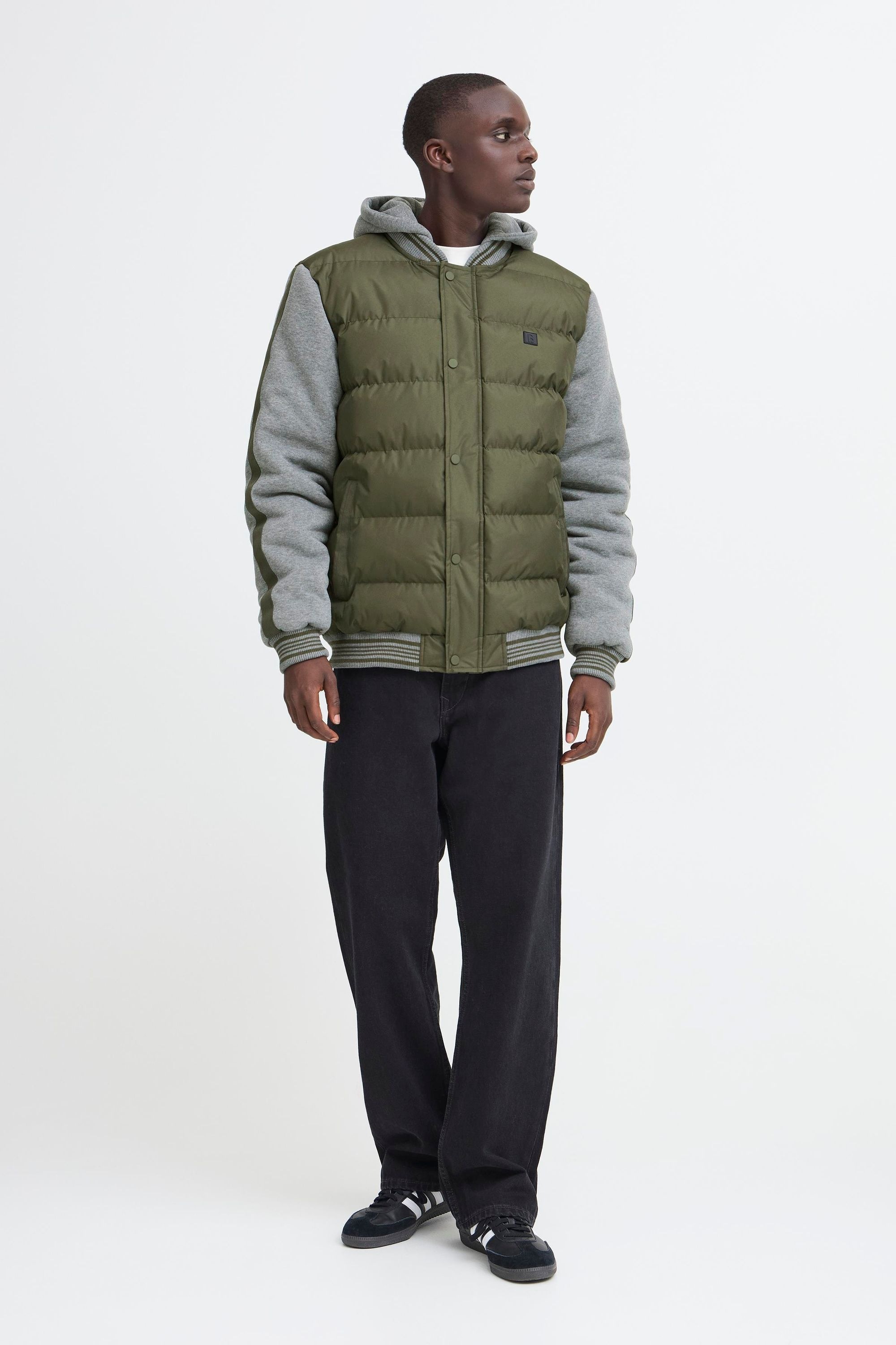 Thumbnail - Blend Collegejacke "BHErnie" mit Kapuze Lässige Stepp-Collegejacke