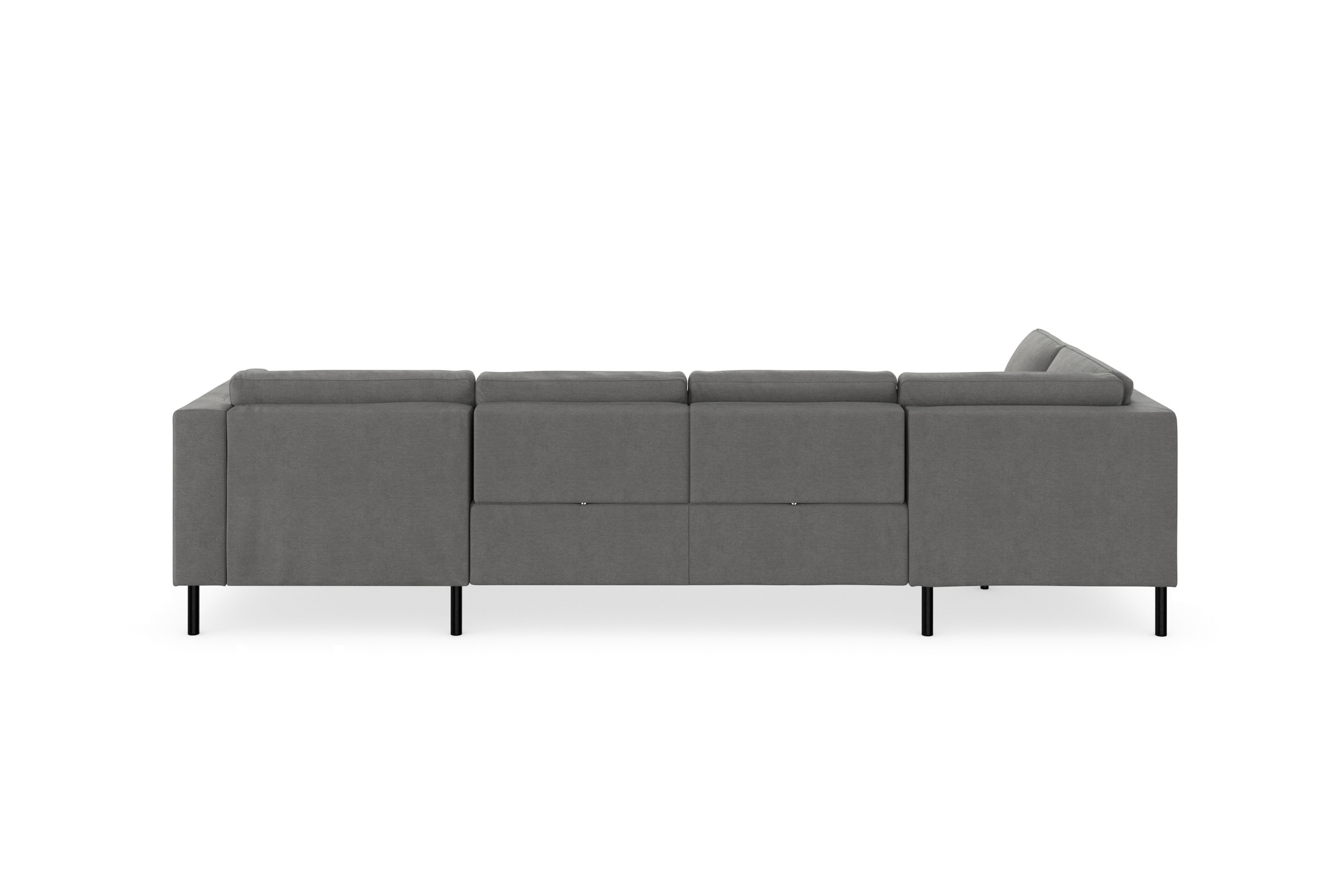 sit&more Wohnlandschaft »Lindholm U-Form«, mit Sitztiefenverstellung und Federkern