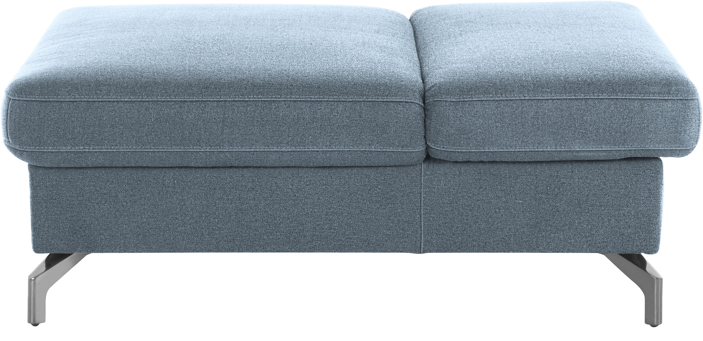sit&more Hocker »Brisbane«, Fußhöhe 12 cm, mit Federkern und Klappfunktion