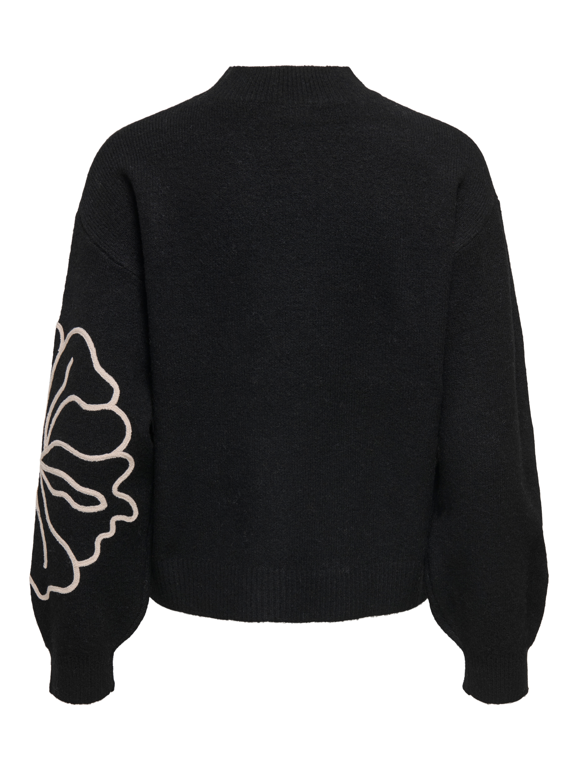 JDY Strickpullover »JDYJELLA L/S FLOWER PULLOVER KNT NOOS«