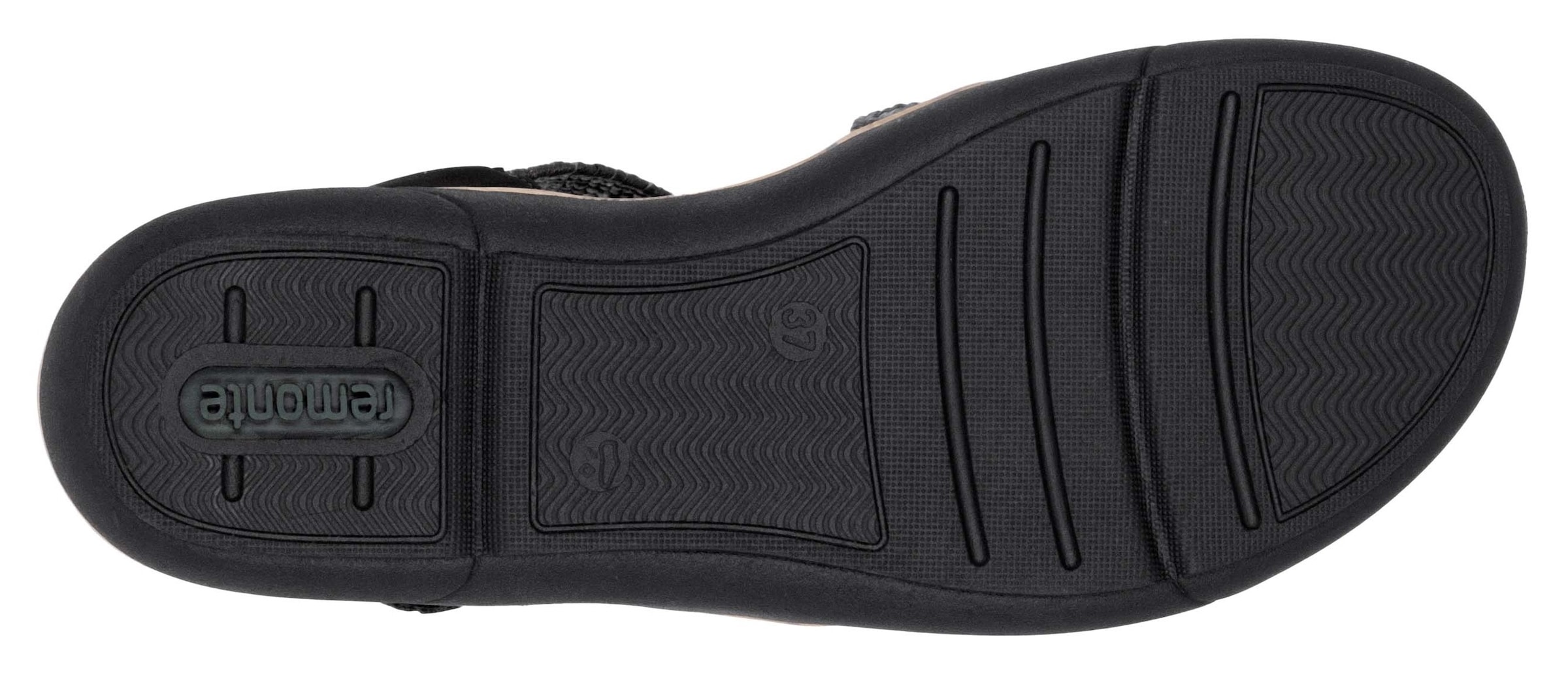 Remonte Keilsandalette, Riemchensandale, Bequemschuh, Sommerschuh mit Soft-Fußbett