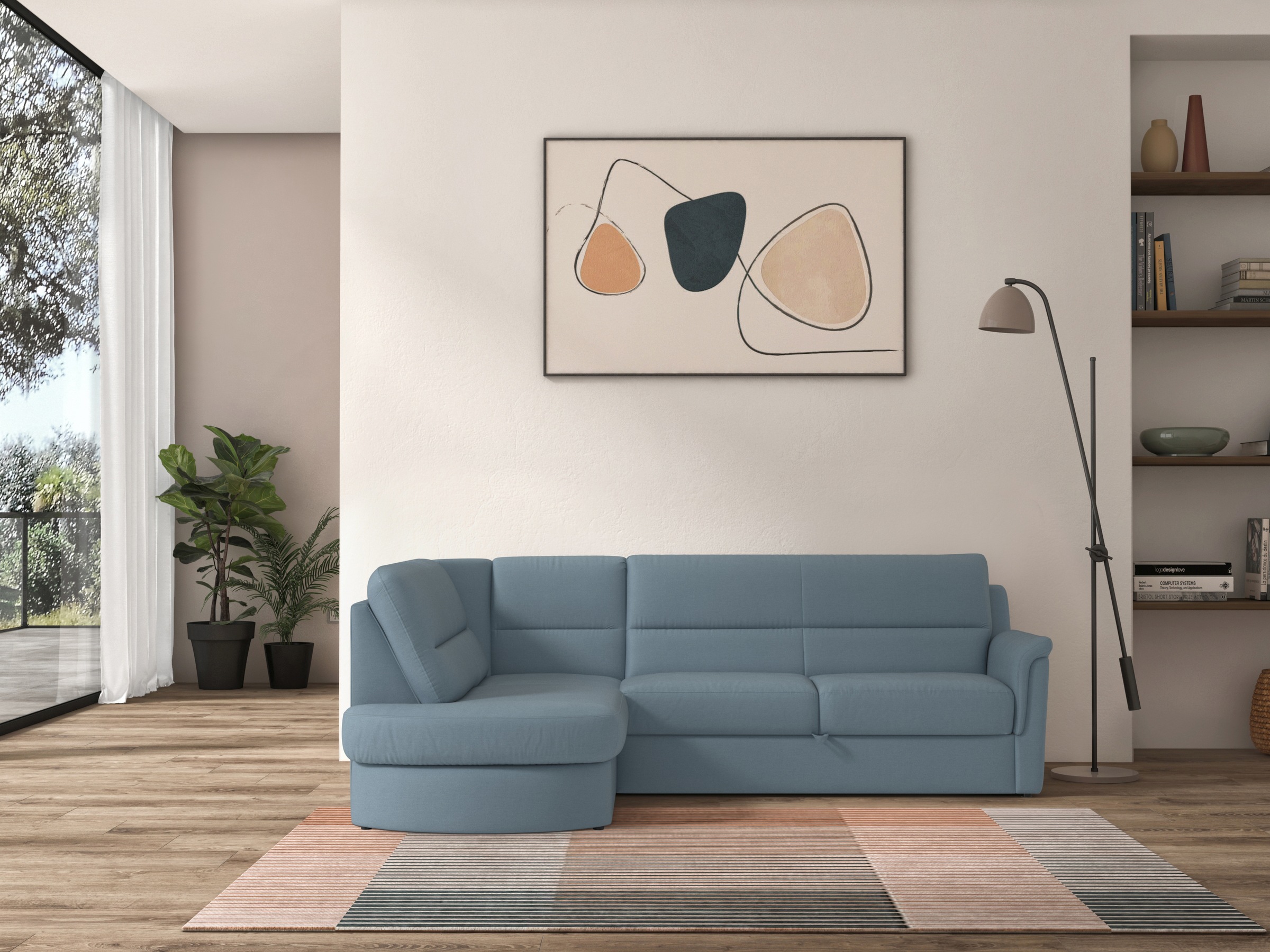 sit&more Ecksofa "Panini L-Form", wahlweise mit Vorziehsitz und Bettkasten günstig online kaufen