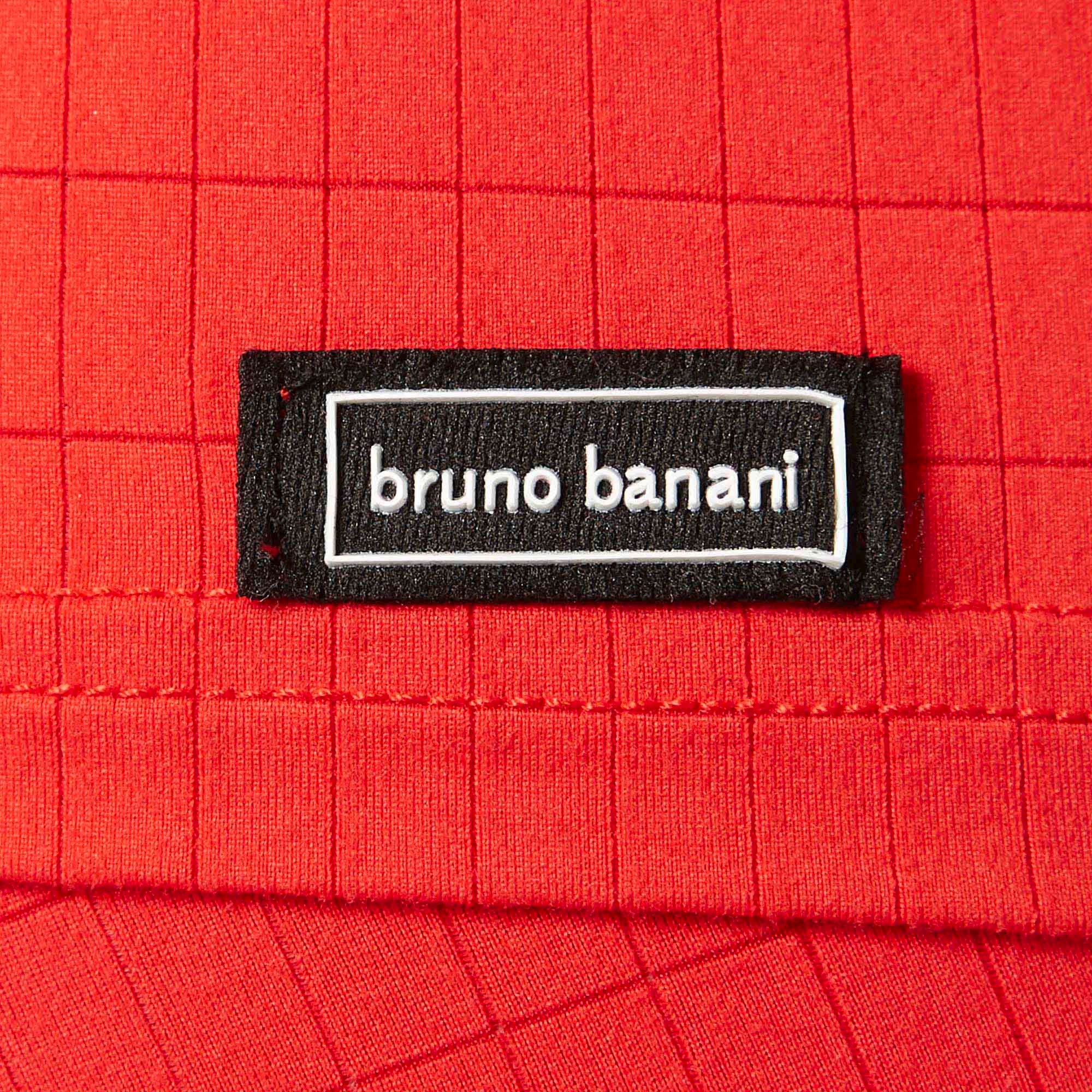 Bruno Banani Rundhalsshirt »CHECK LINE 2.0« hüftbedeckend, elastisch