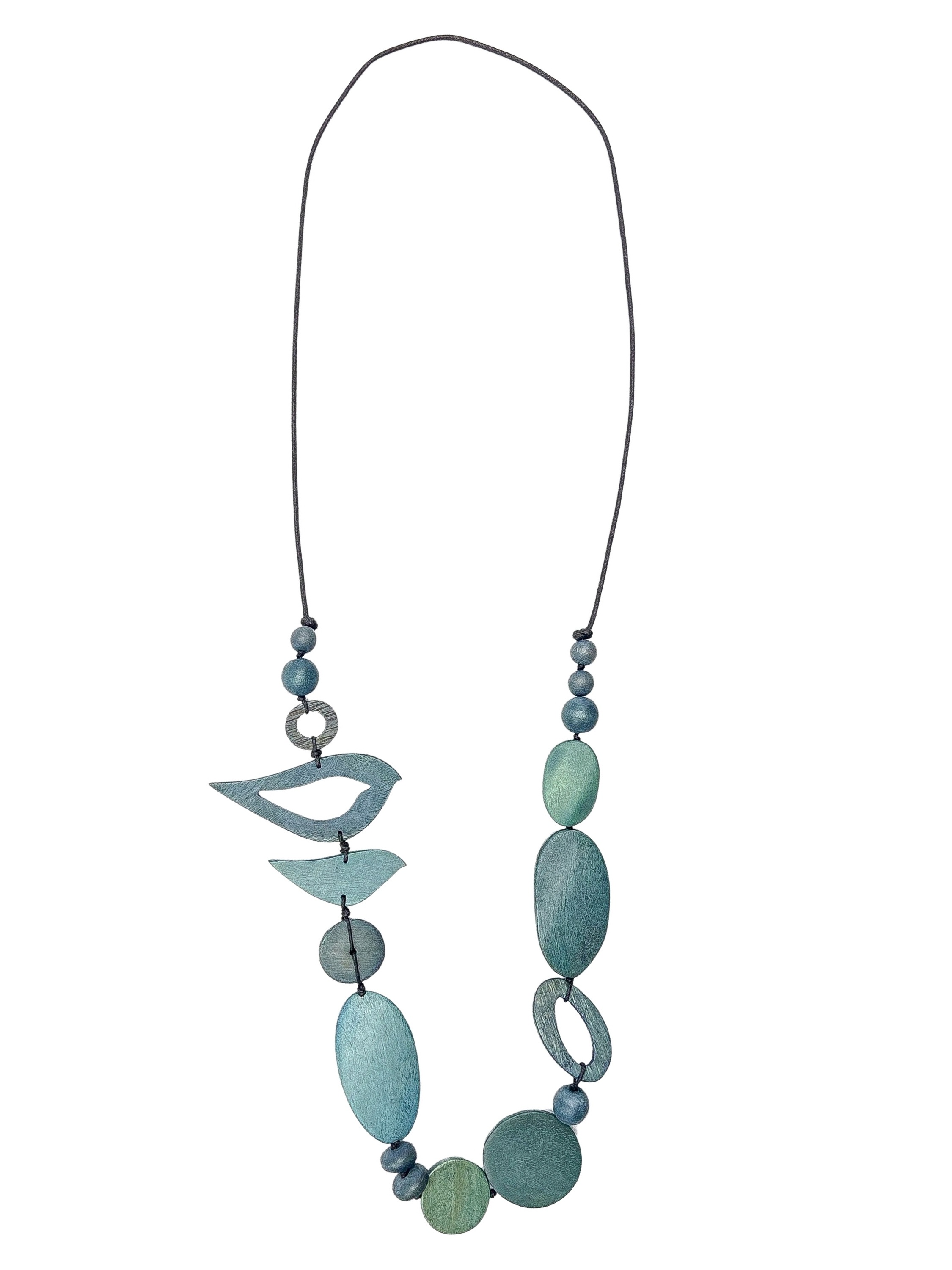 COLLEZIONE ALESSANDRO Lange Kette "Birds" aus Holzperlen in verschiedenen F günstig online kaufen