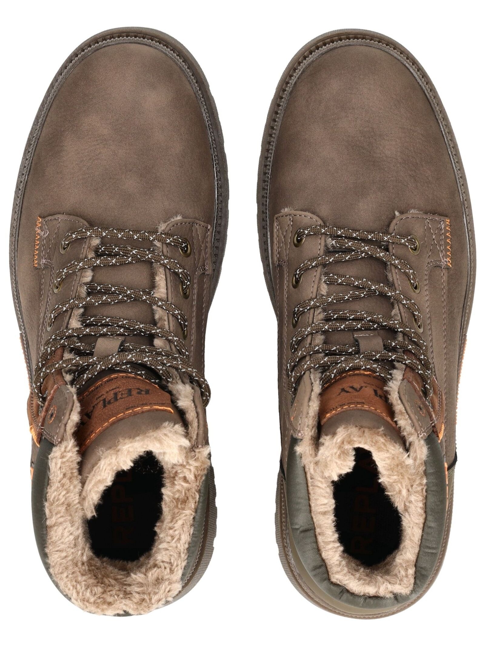 Replay Schnürstiefelette »Replay Stiefelette Leder/Synthetik«
