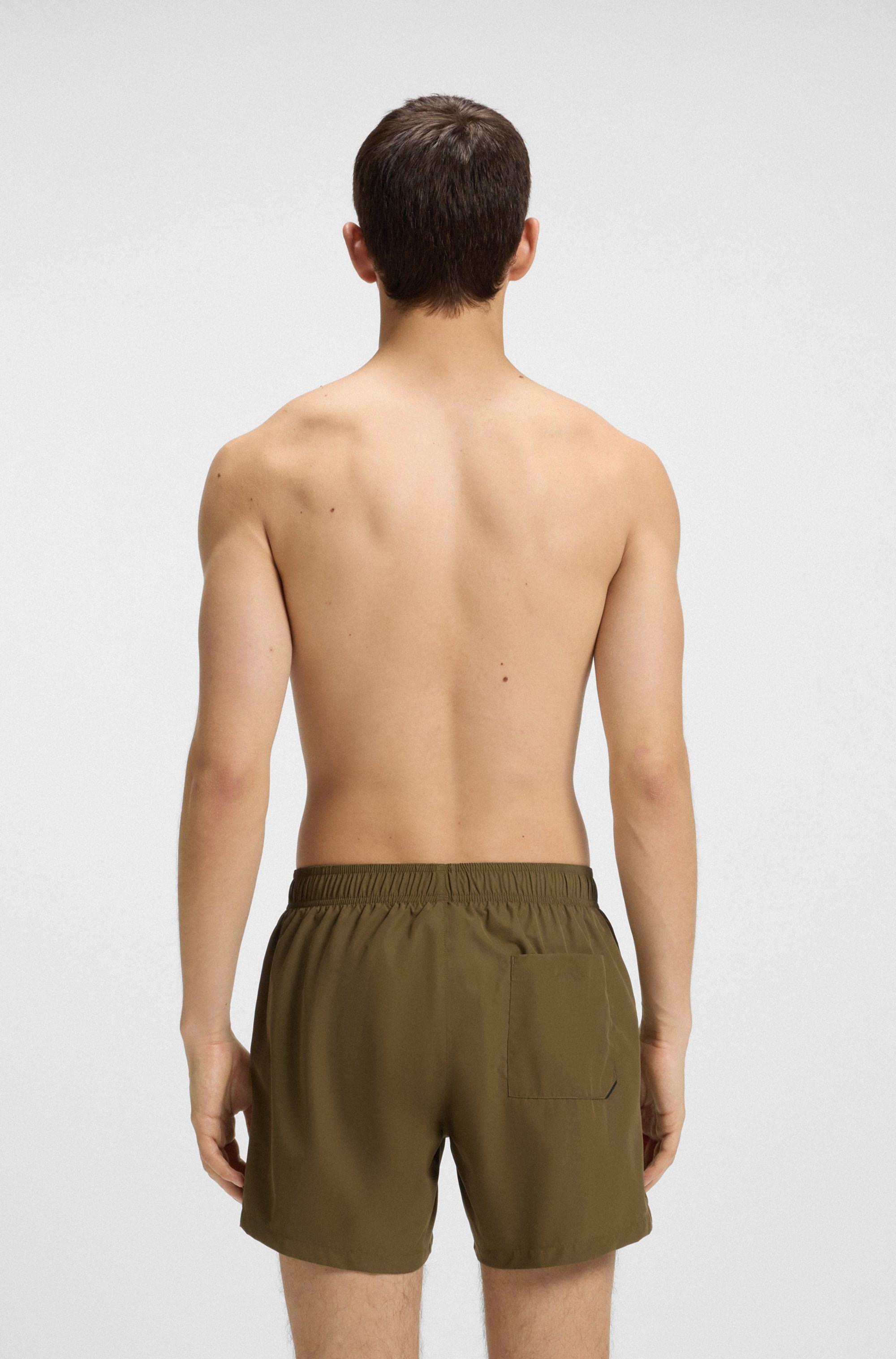 HUGO Underwear Badeshorts "ABAS", seitlich mit großem HUGO Logo-Print günstig online kaufen