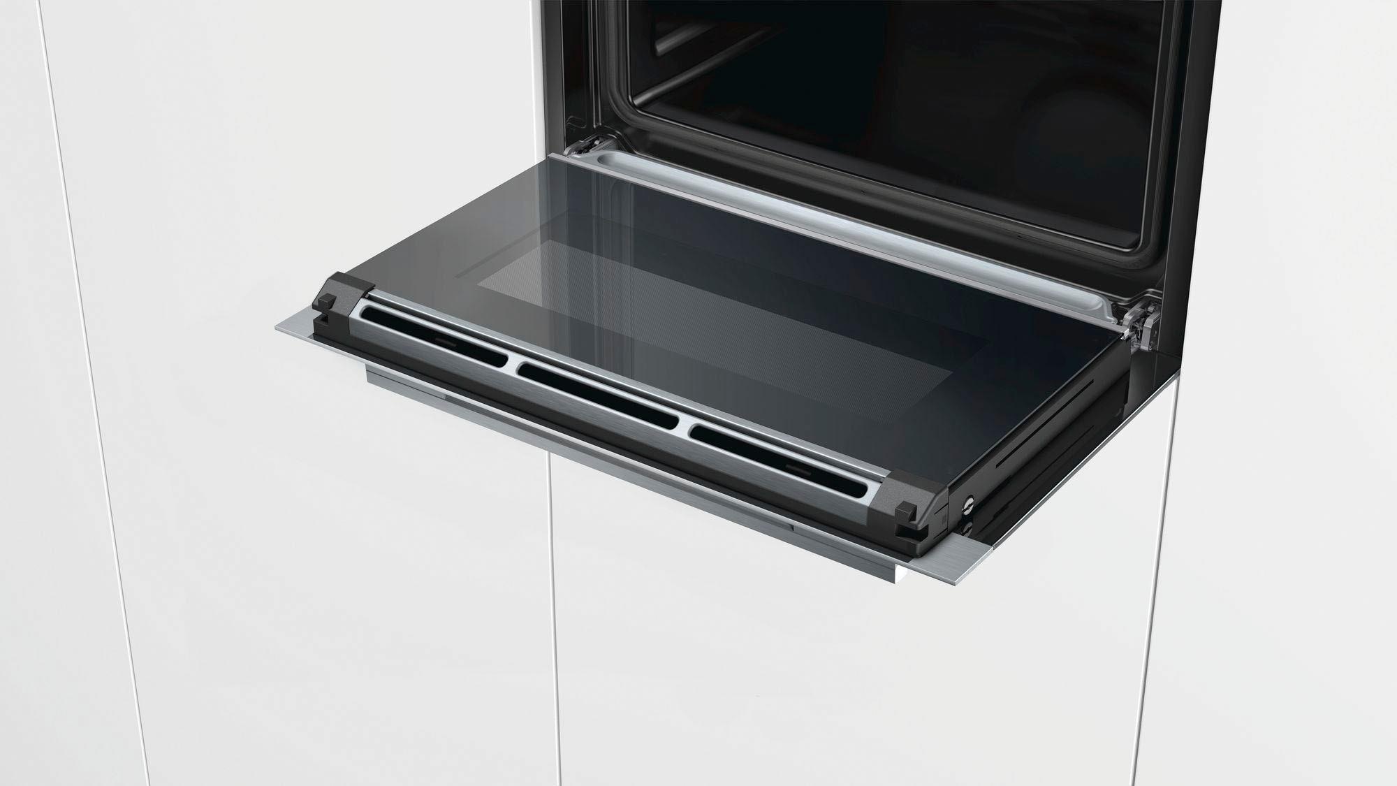 SIEMENS Dampfbackofen iQ700 »CS658GRS7«, mit 1-fach-Teleskopauszug, ecoClean Plus