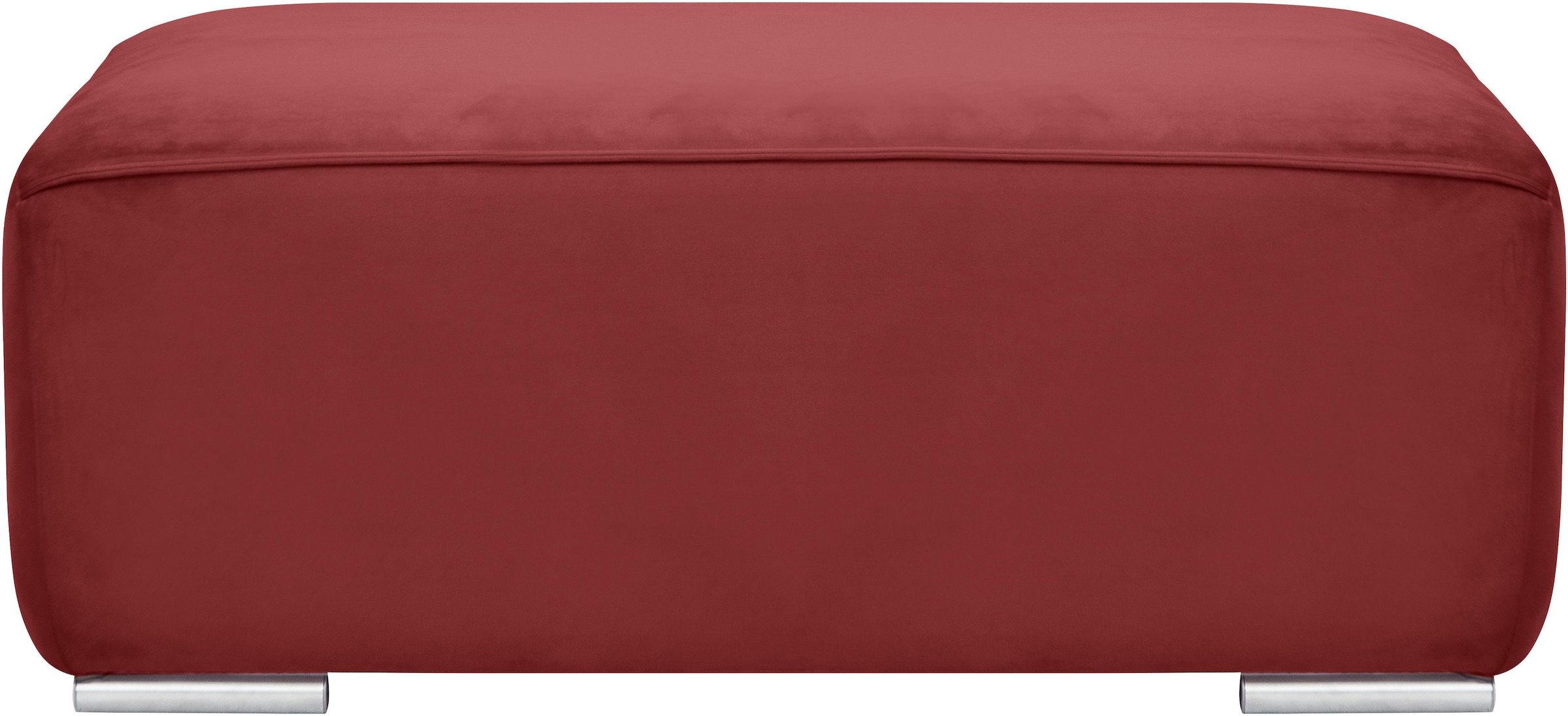 INOSIGN Hocker »BEATRICE mit Wellenfederung, Maße B/T/H: 100/68/45 cm«, passend zur "Beatrice"-Serie, in hochwertiger Verarbeitung