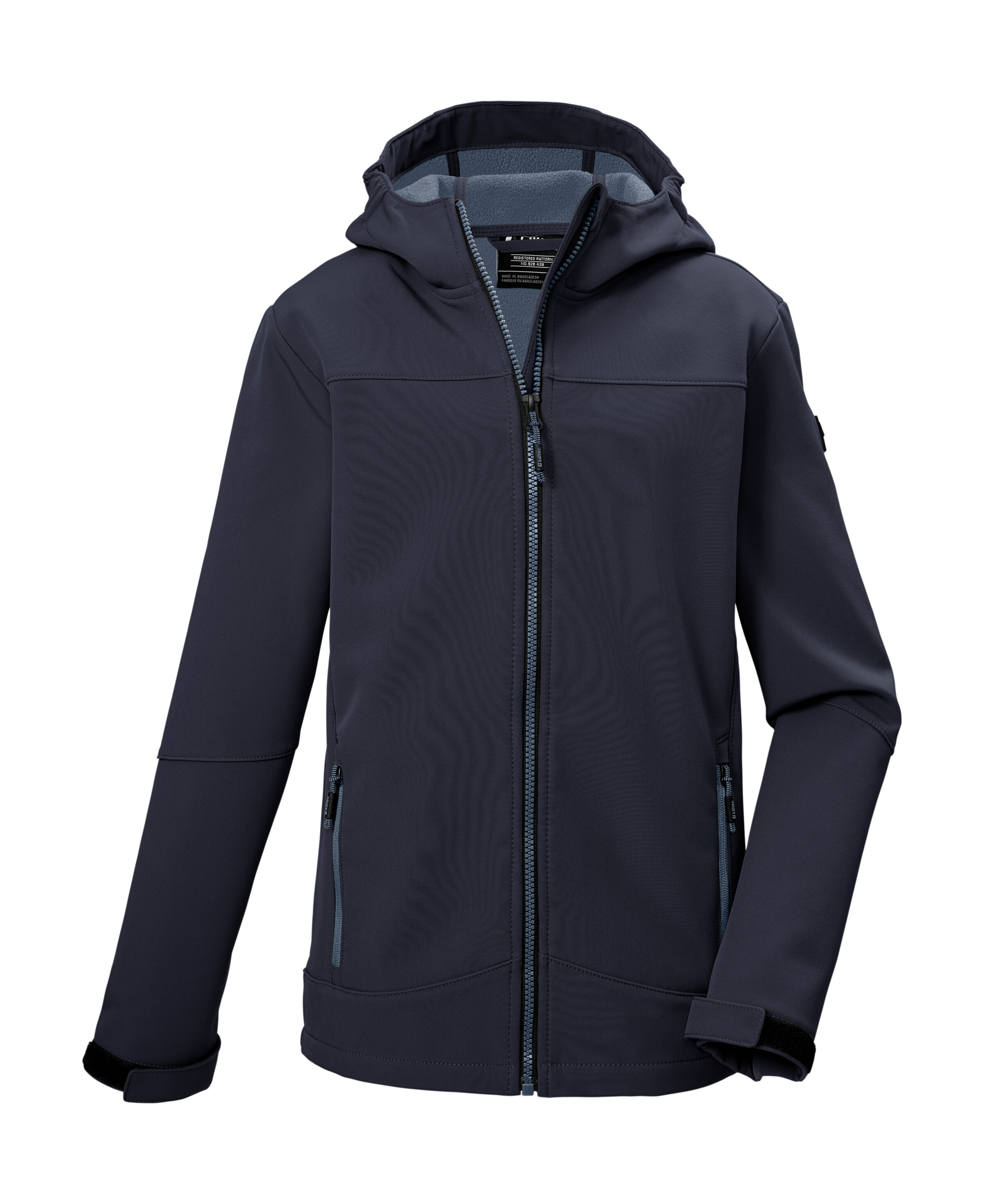 Killtec "KOS 484 BYS SFTSHLL JCKT" Winddichte, wasserabweisende Softshelljacke mit Kapuze