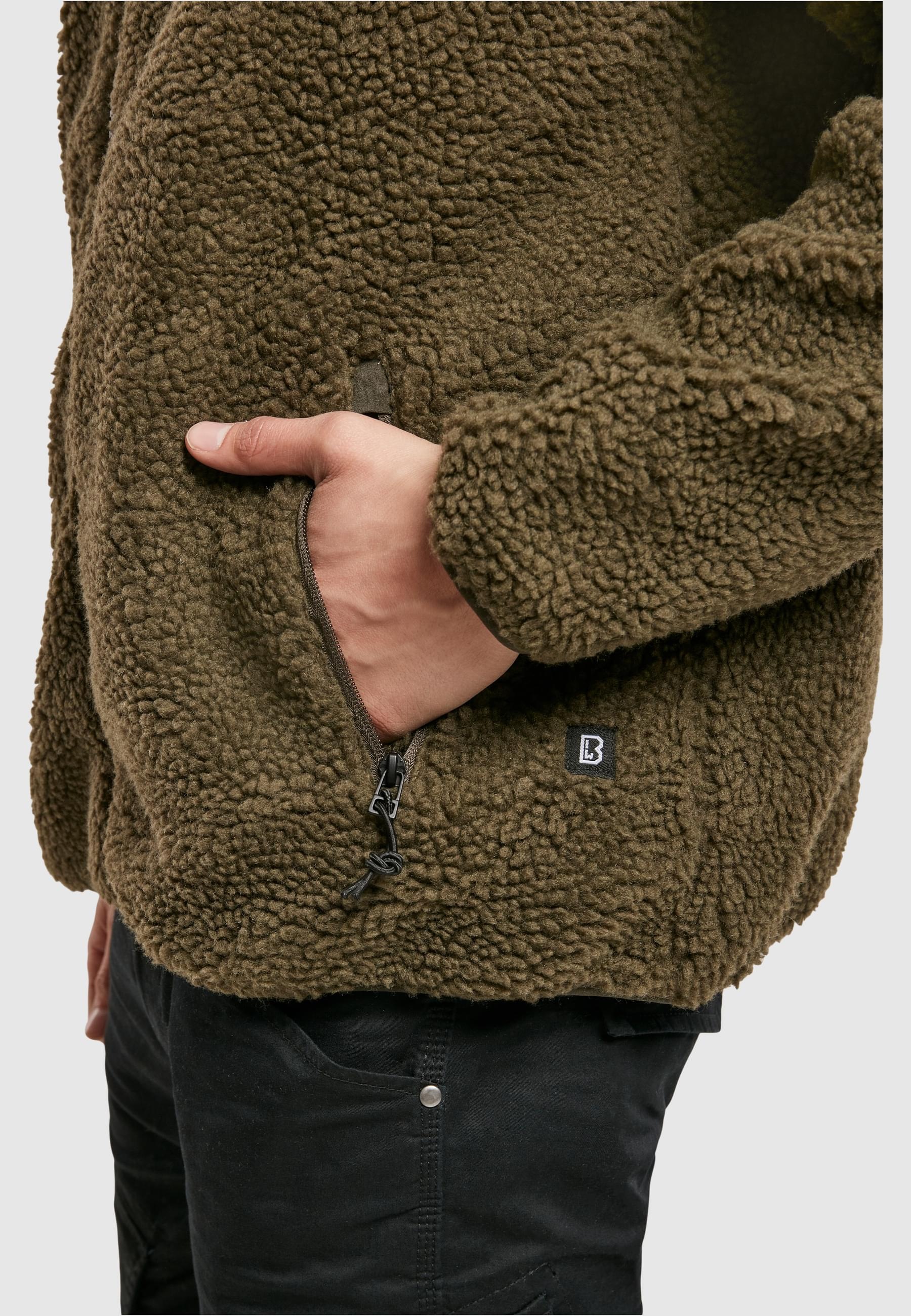 Brandit Anorak »Brandit Herren Teddyfleece Worker Jacket«, (1 St.), mit Kapuze