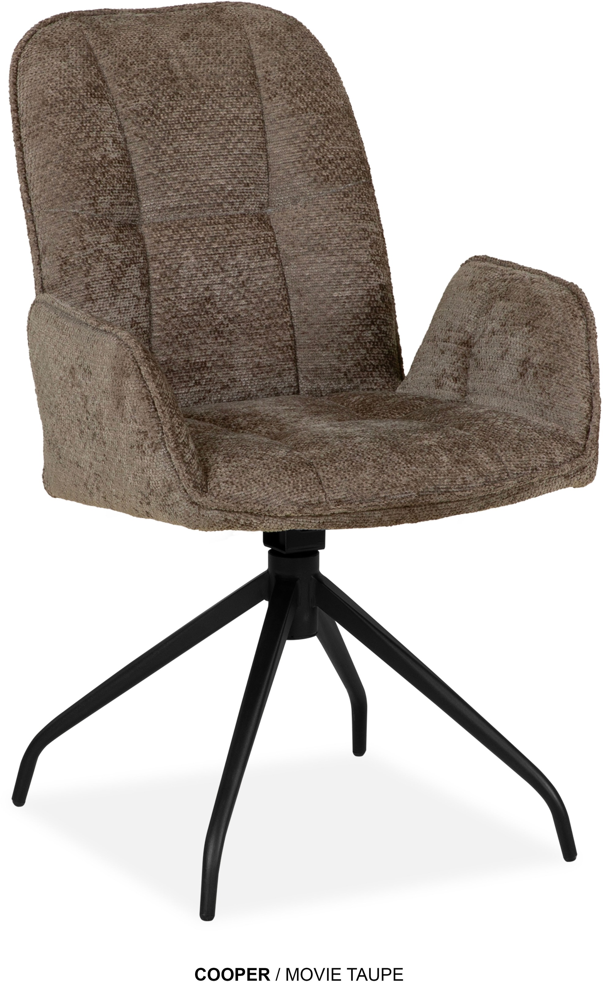 OMG Design Esszimmerstuhl "Cooper" (Set) 2 Stk. Stoff Drehstuhl mit auto-re günstig online kaufen