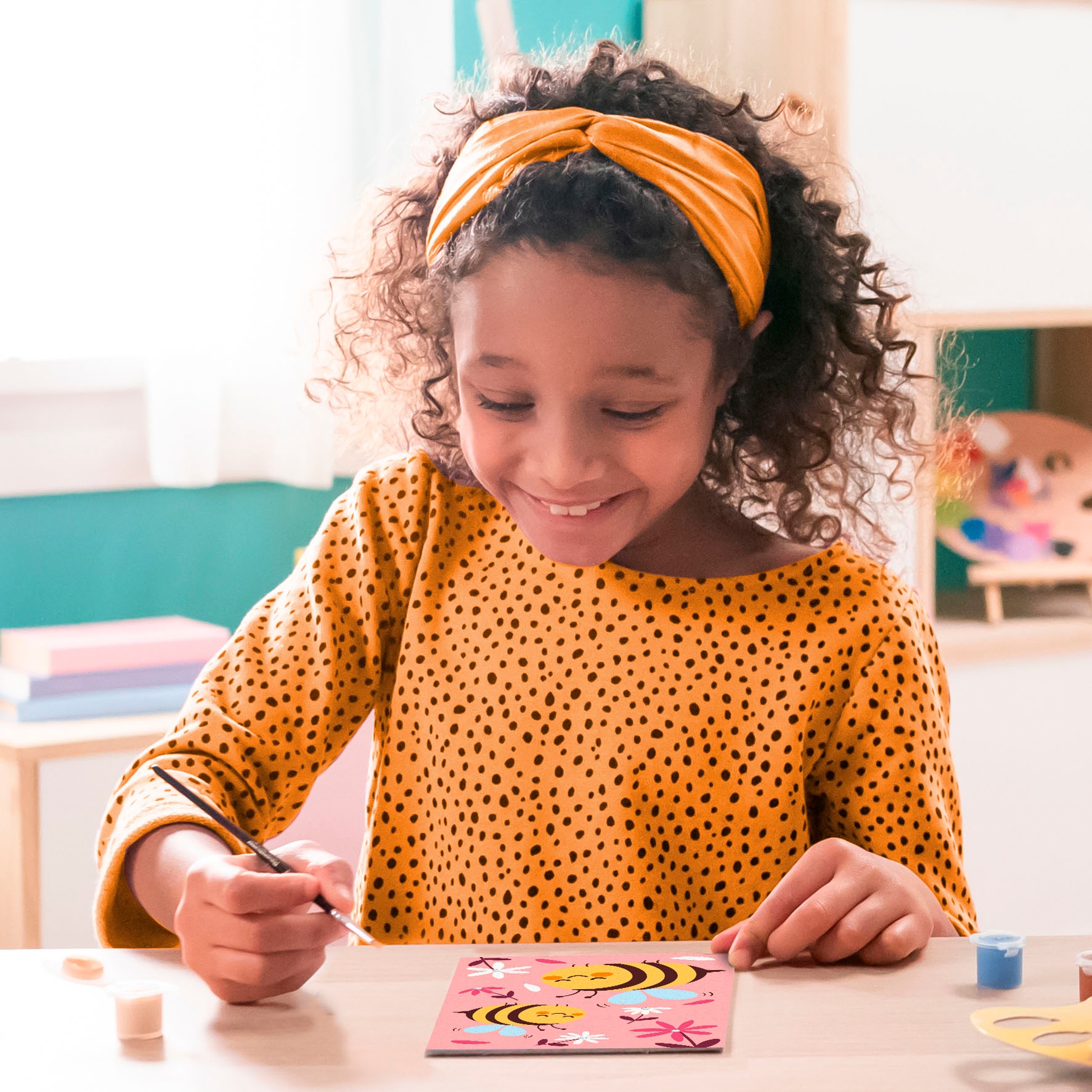 Ravensburger Malen nach Zahlen »CreArt, Niedliche Hummeln«, Made in Europe