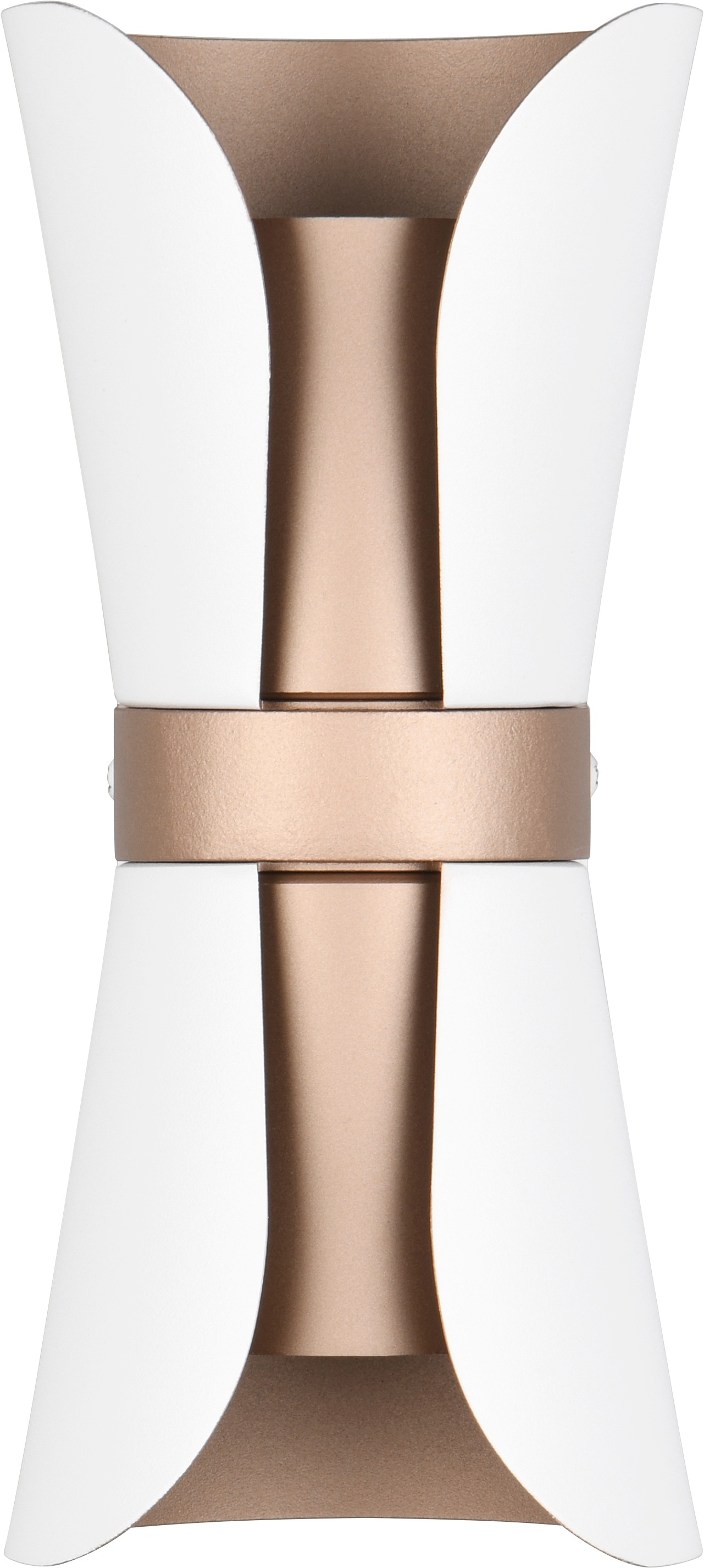 TRIO Leuchten Wandleuchte »COAT, up-and-down Wandlampe exkl 2x GU10 max 10W, zweifarbig« GU10 1 Stk. warmweiß - kaltweiß moderne Design Wandleuchte für wechselbare Leuchtmittel, 21cm hoch