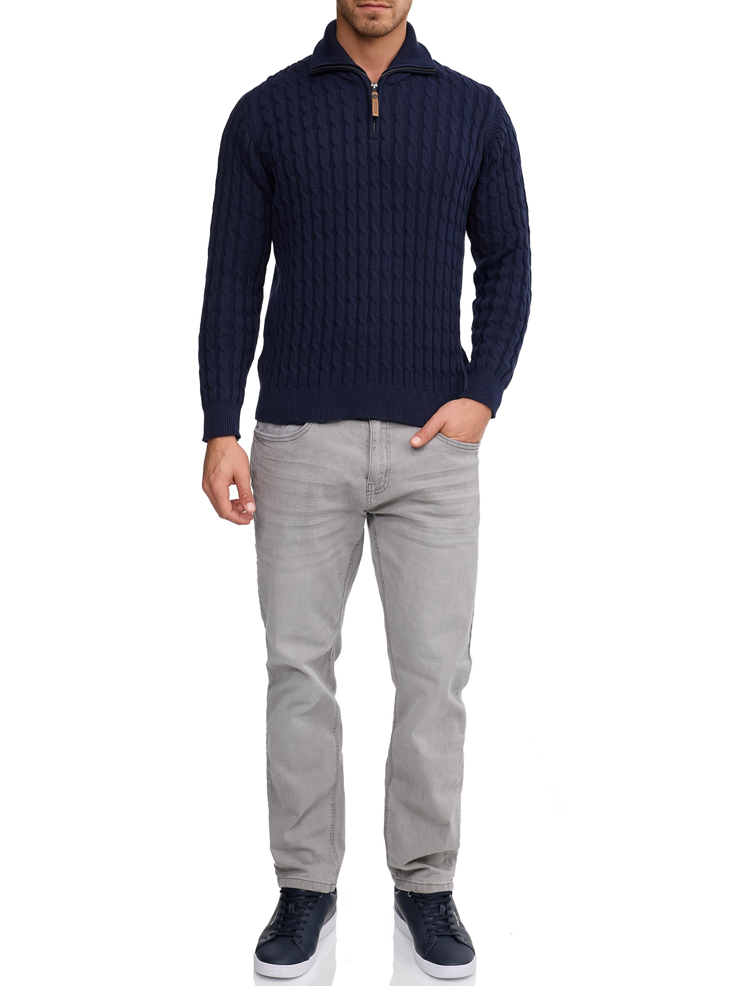 Indicode Troyer »Rufus« Baumwolle, regular fit