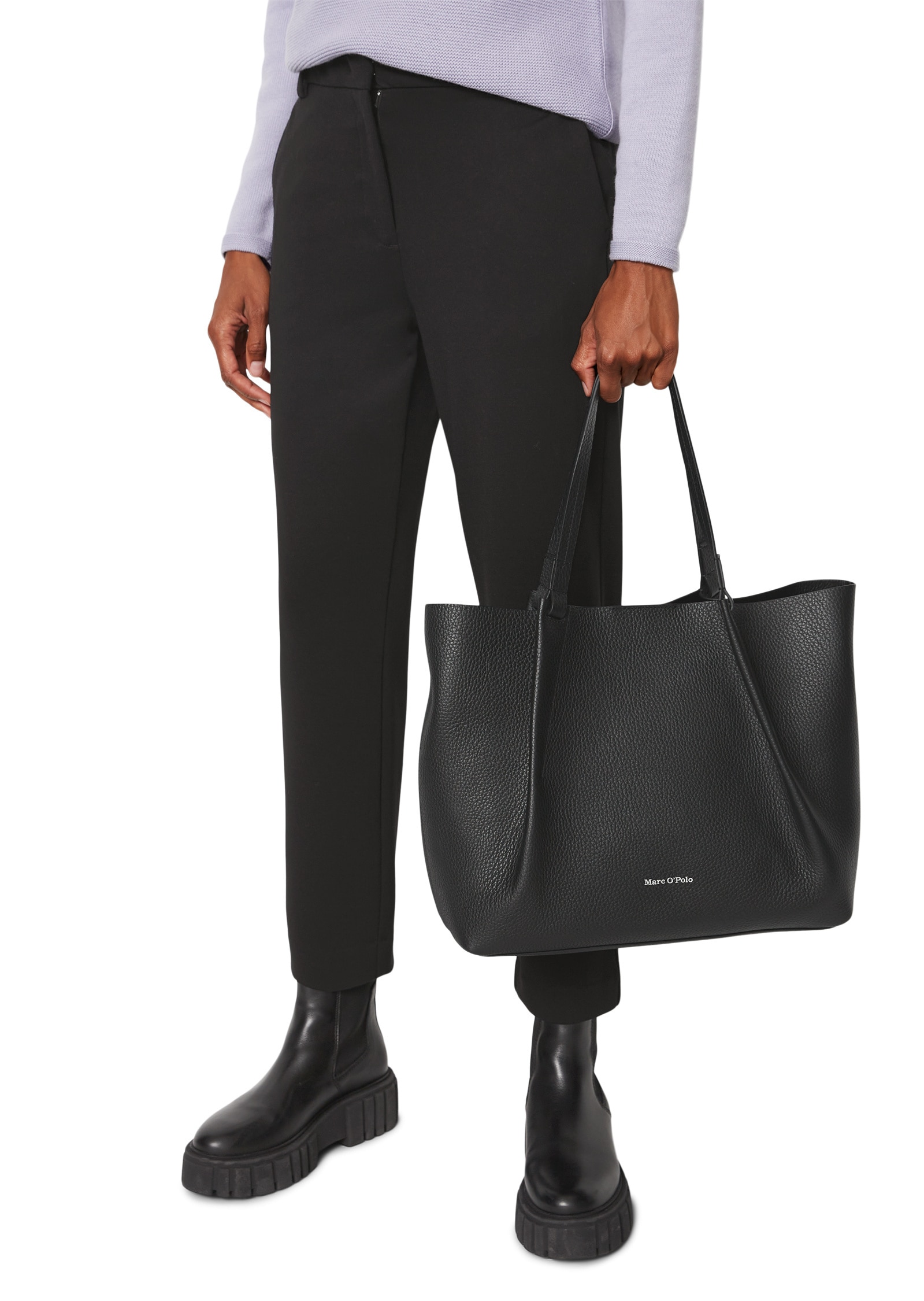 Marc O'Polo Shopper »aus genarbtem Rindsleder«